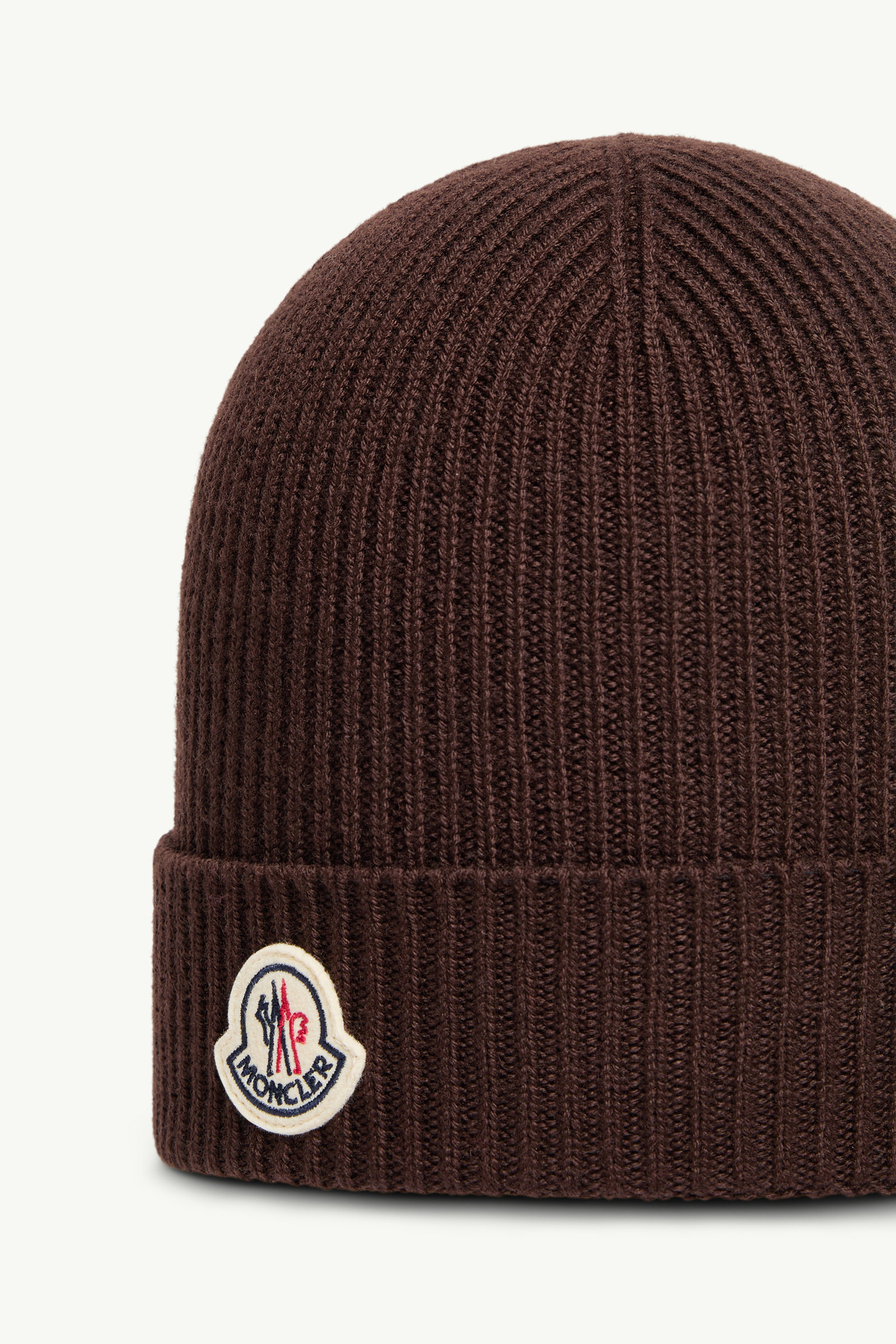 Bonnet en laine Hommes Marron Moncler 2