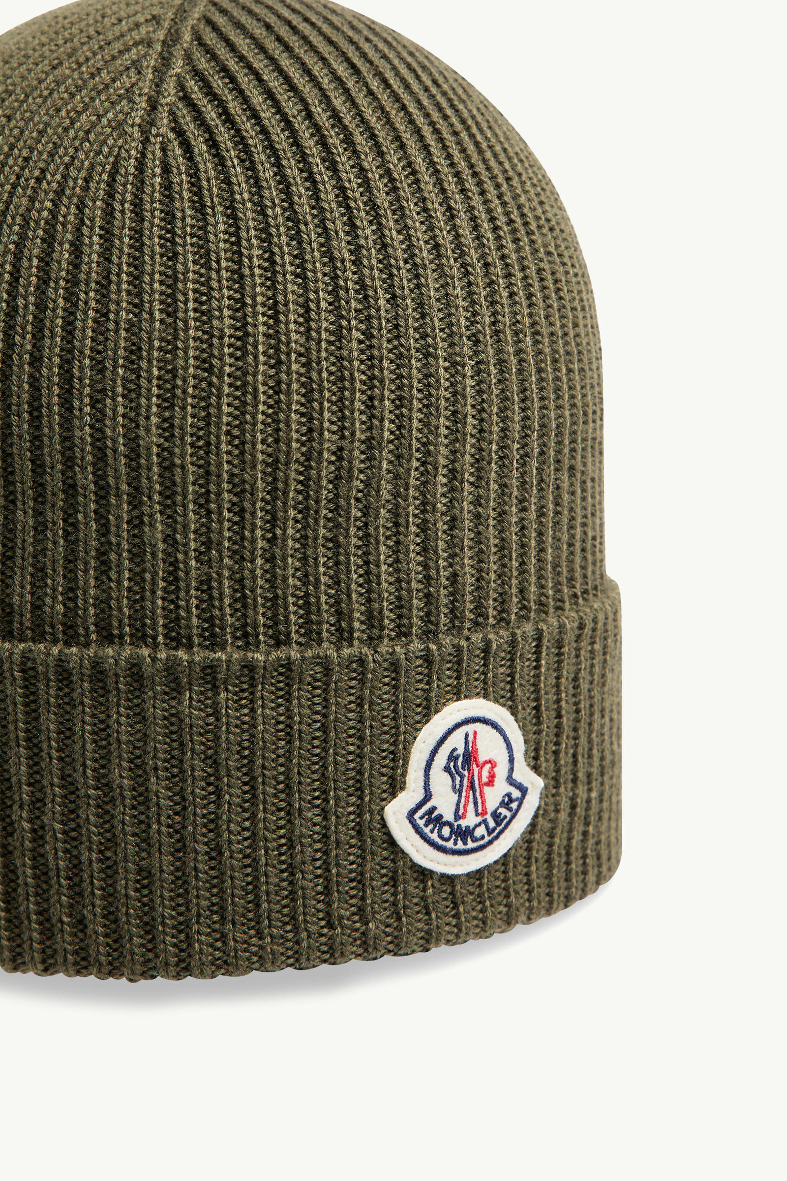 Gorro de lana Hombre Verde Oliva Moncler 2