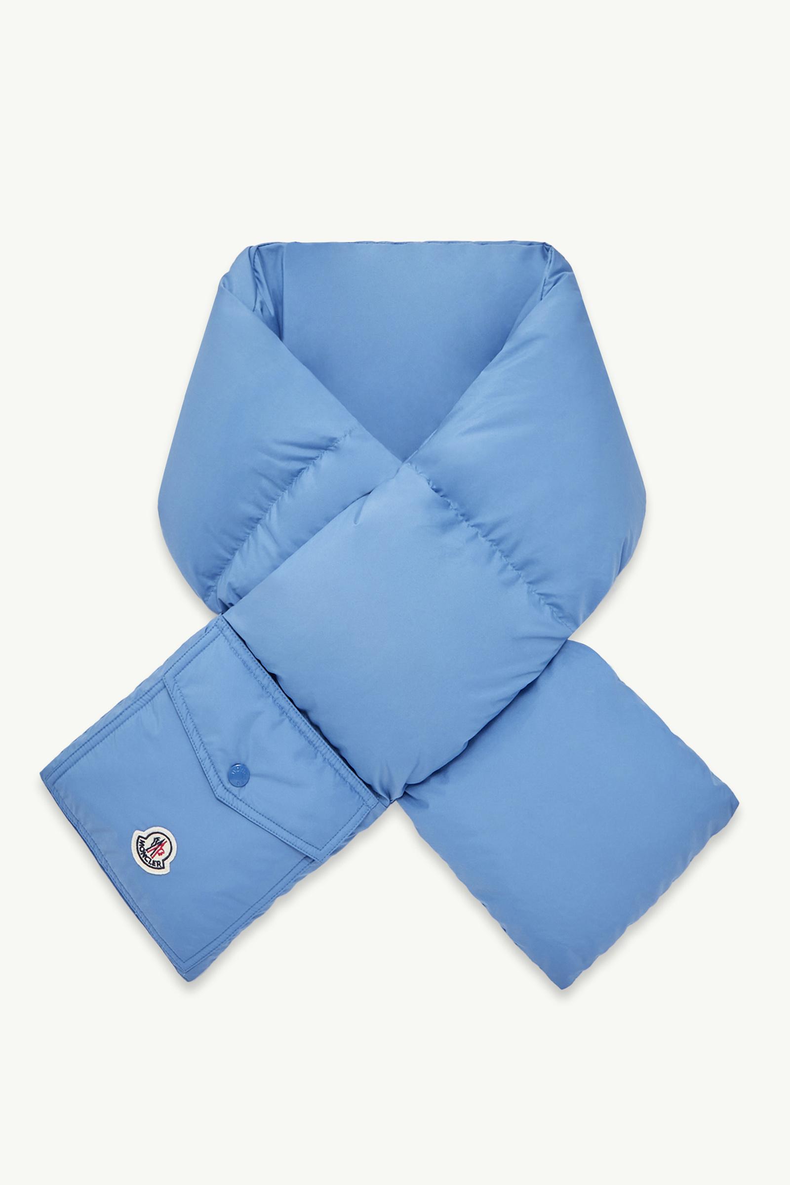 Electric Blue Down Packable Scarf - Scarves & Gloves for Men