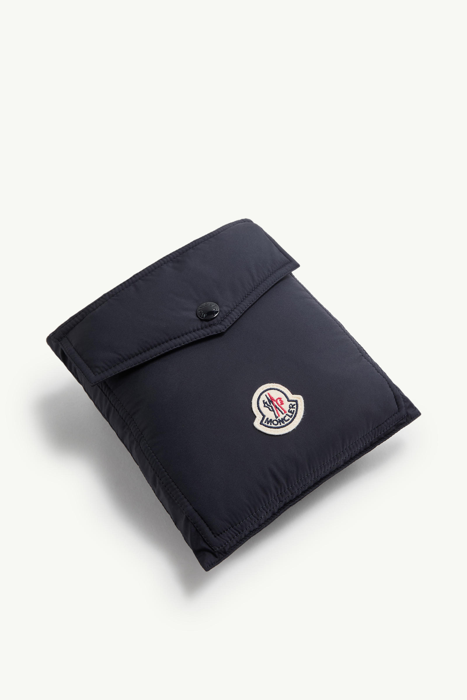 Down Packable Scarf Gender Neutral Navy Blue Moncler 4