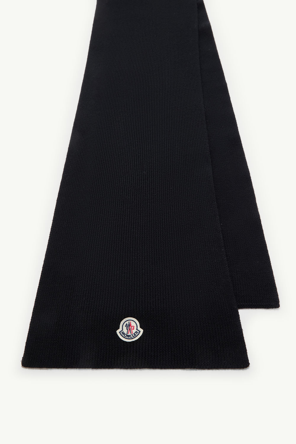 Wool Scarf Men Black Moncler 2