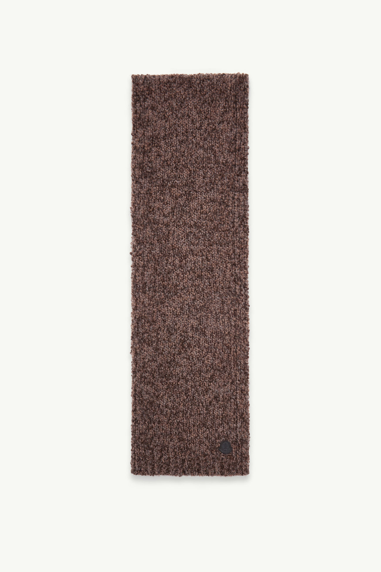 Sciarpa in misto lana e alpaca Uomo Marrone Moncler 0