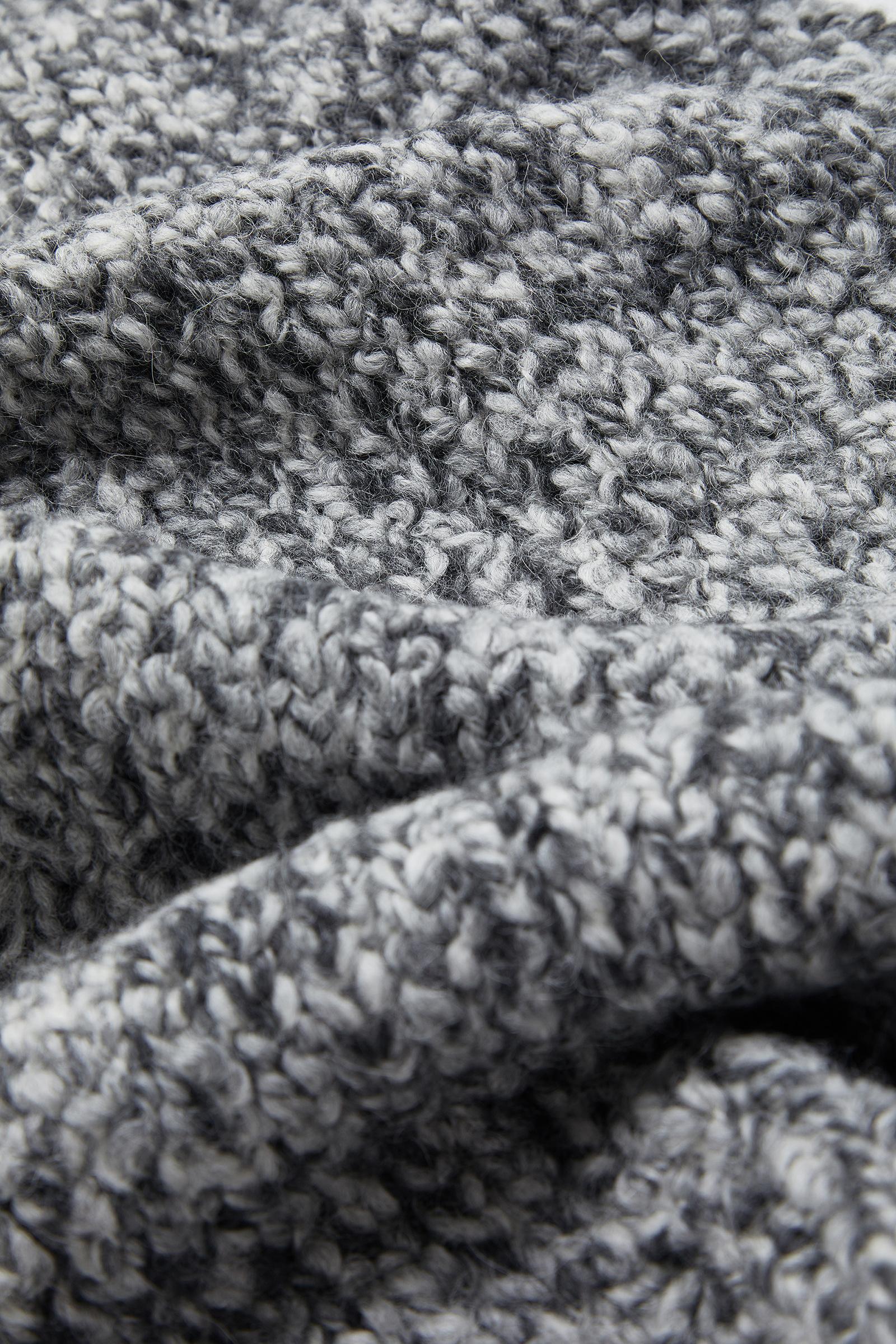 Grey Wool & Alpaca Blend Scarf - Scarves & Gloves for Men | Moncler US