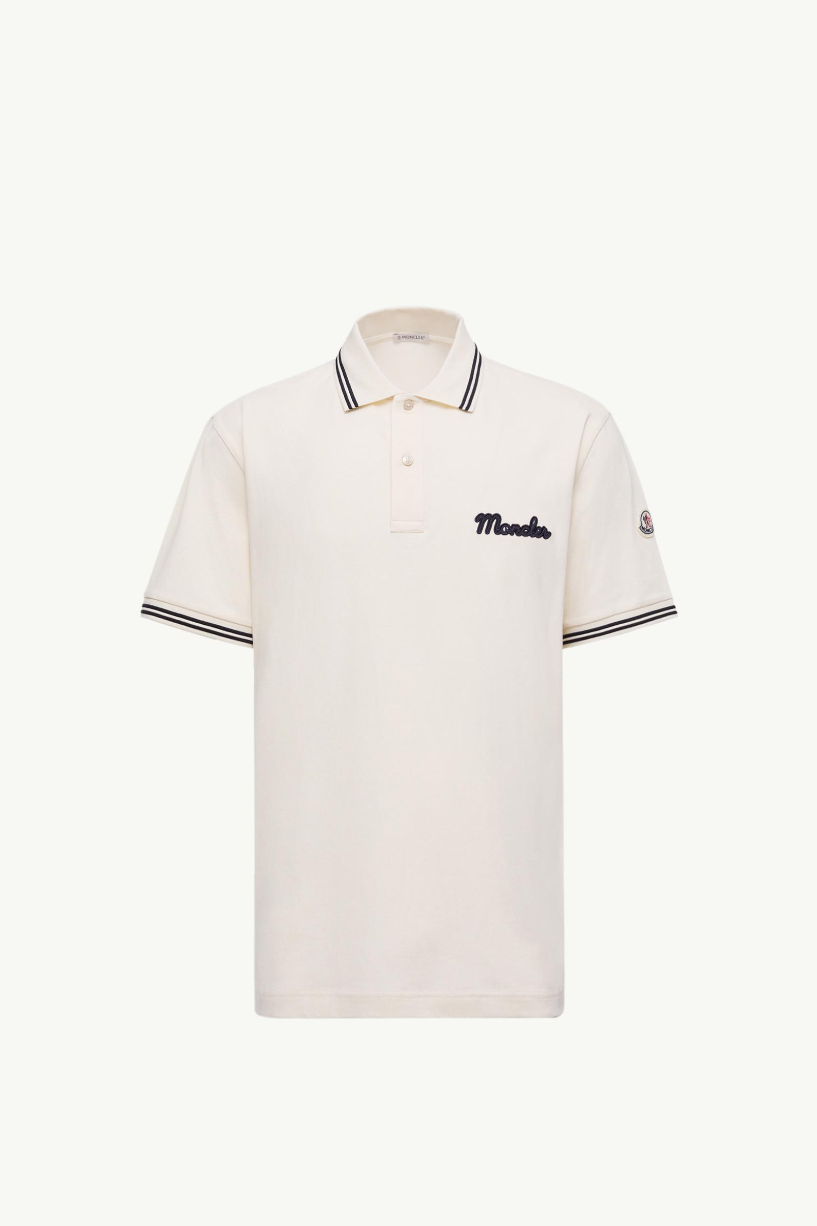 Embroidered Logo Cotton Piquet Polo Shirt_findInBoutique_image
