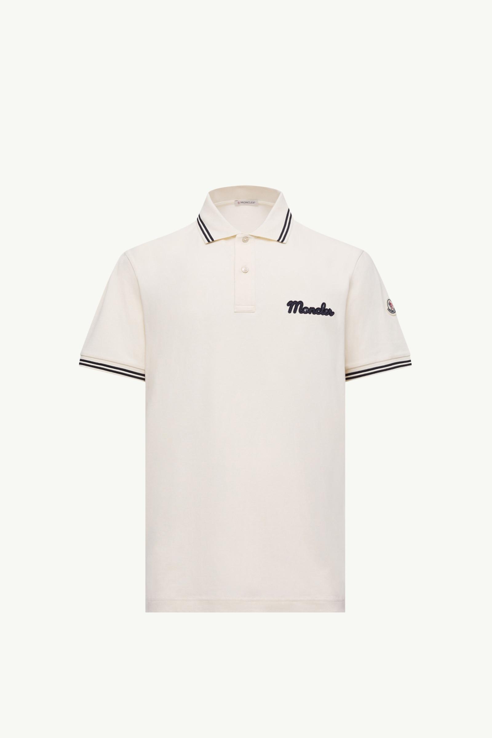 モンクレールポロシャツ ホワイト MONCLER（モンクレール） ポロシャツ ホワイト メンズ 8a00013-89a16