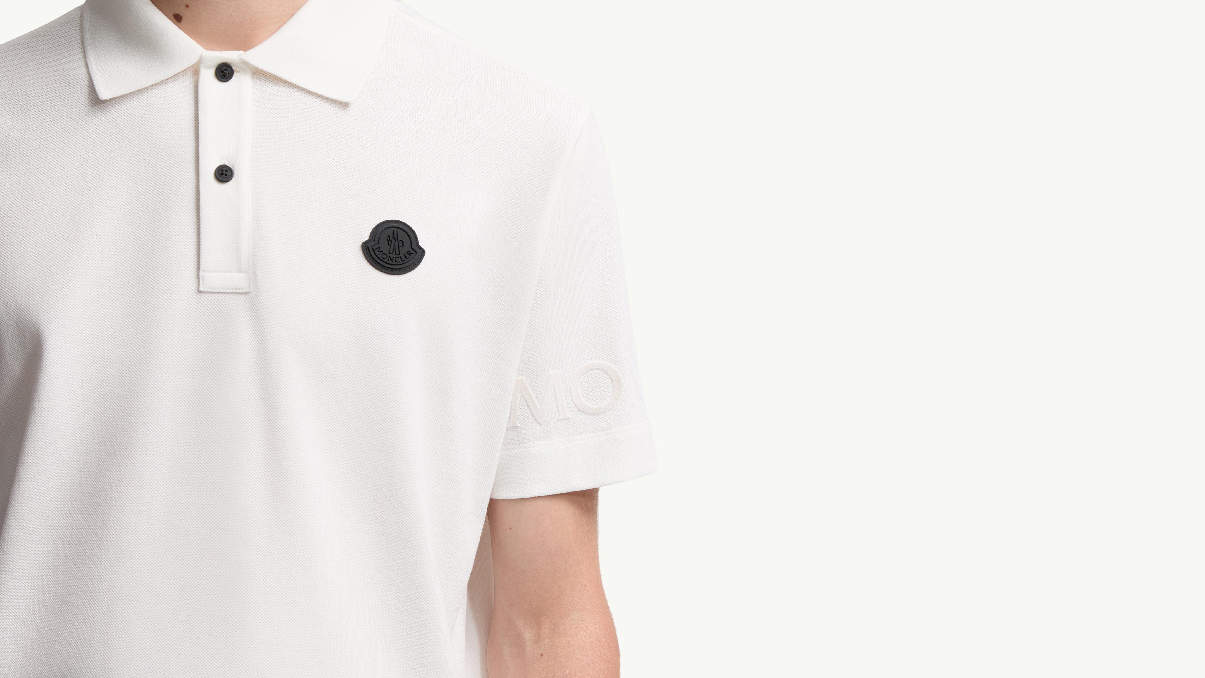 ホワイト ポロシャツ : Tシャツ＆ポロシャツ 向けの メンズ | モンクレール