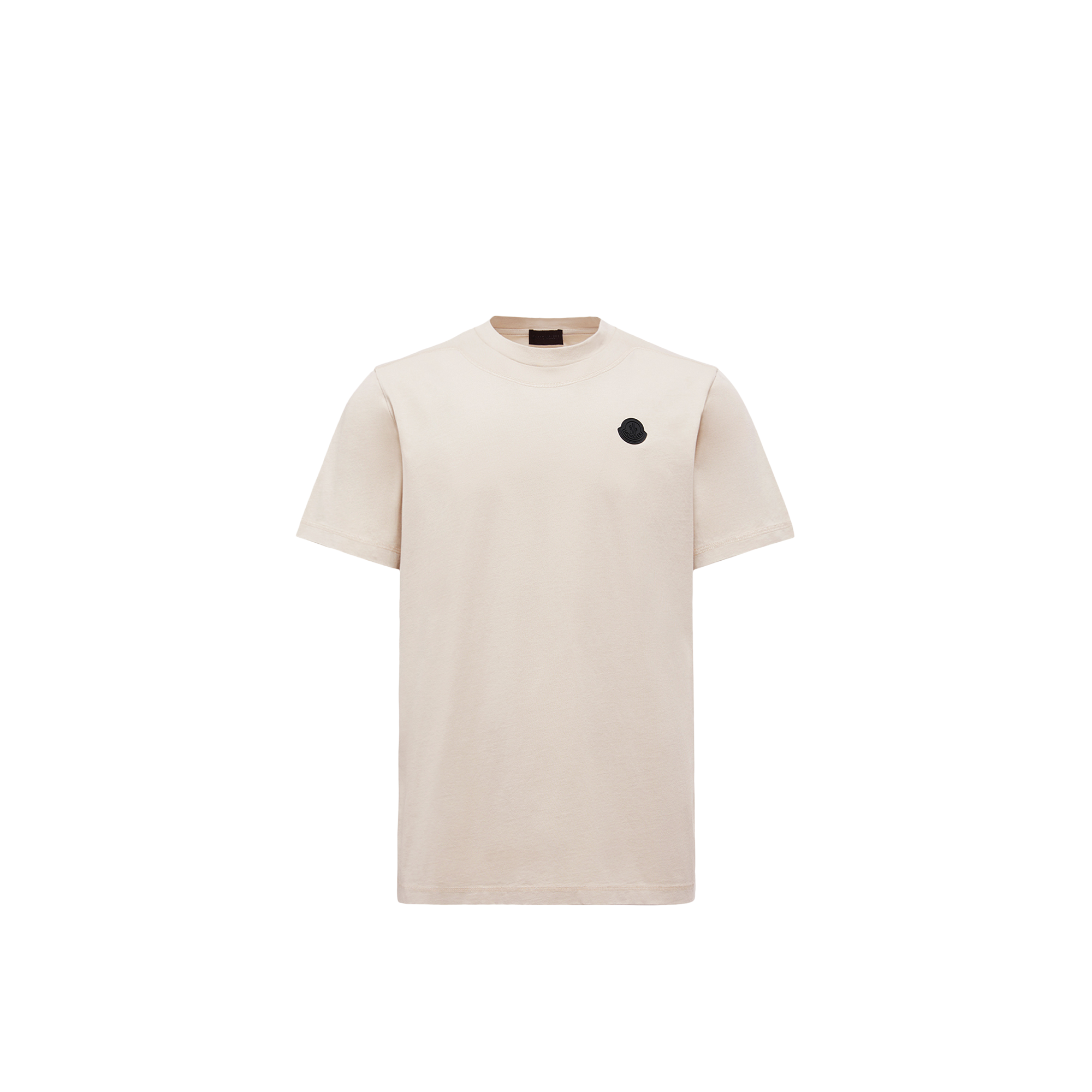 MONCLER COLLECTION Men's Cotton T-Shirt - Beige - Size M