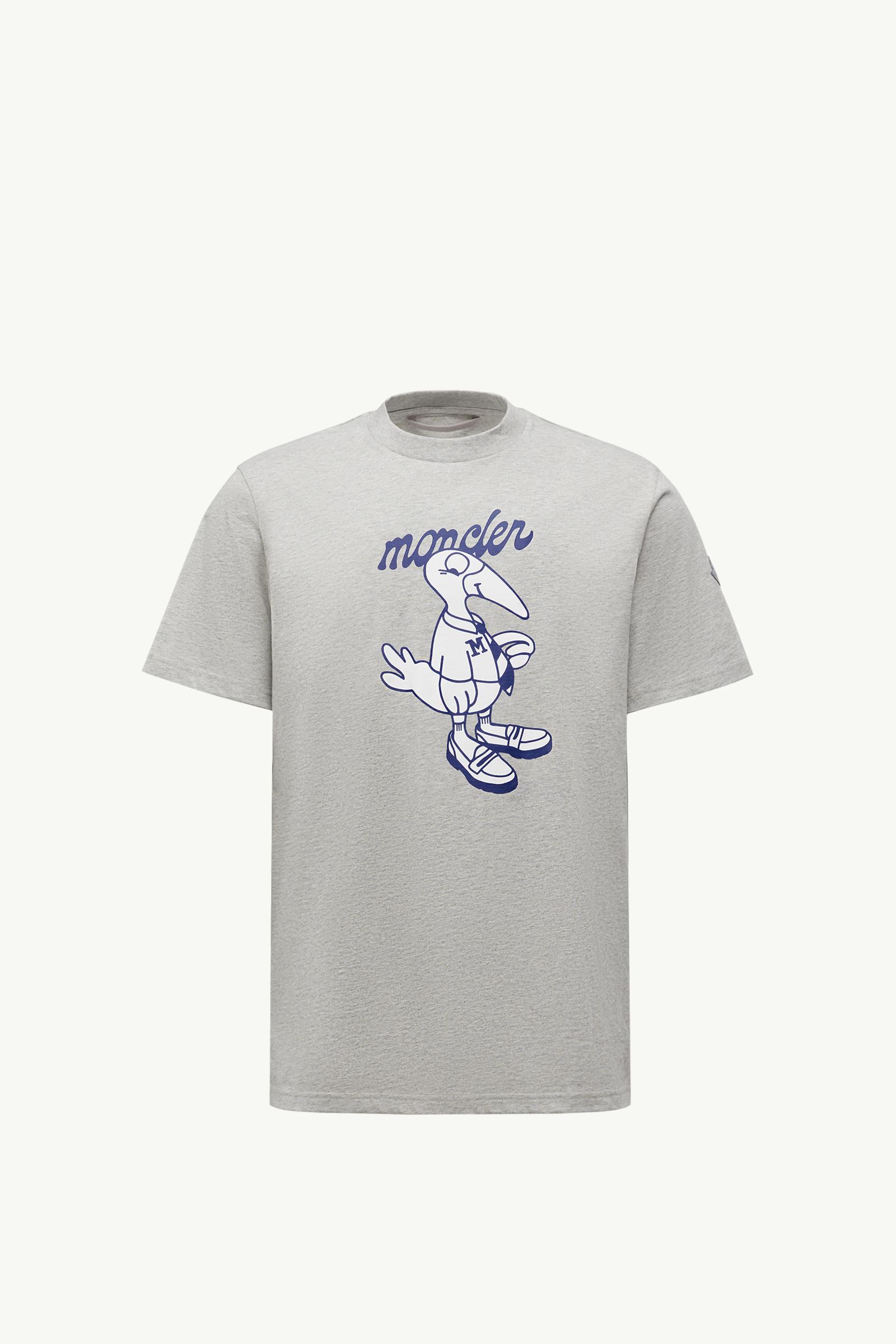 T-Shirt in Cotone con Logo Mascotte_findInBoutique_image
