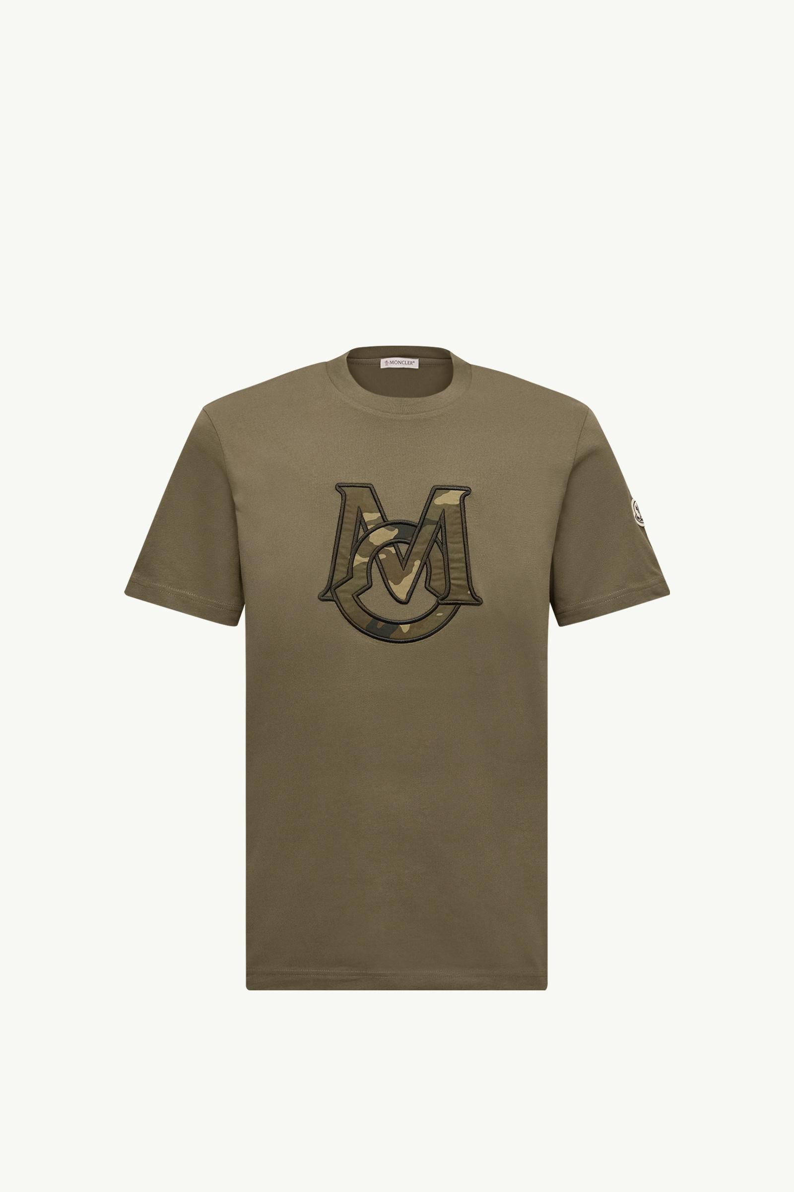 MONCLER オリーブ ポロシャツ M MONCLER オリーブ ポロシャツ M MONCLER グラフィックTシャツ