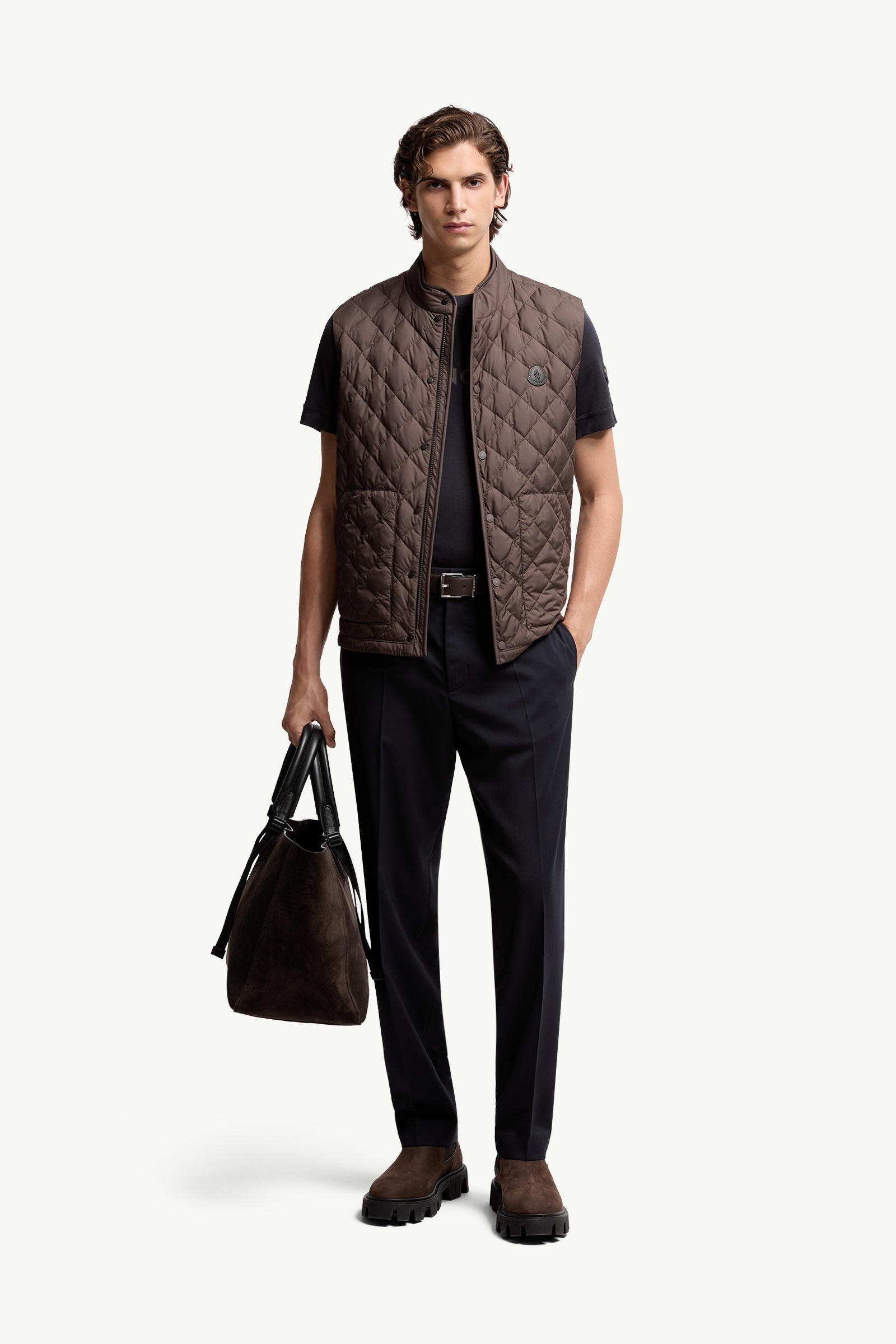 Tシャツ メンズ ネイビーブルー Moncler 0