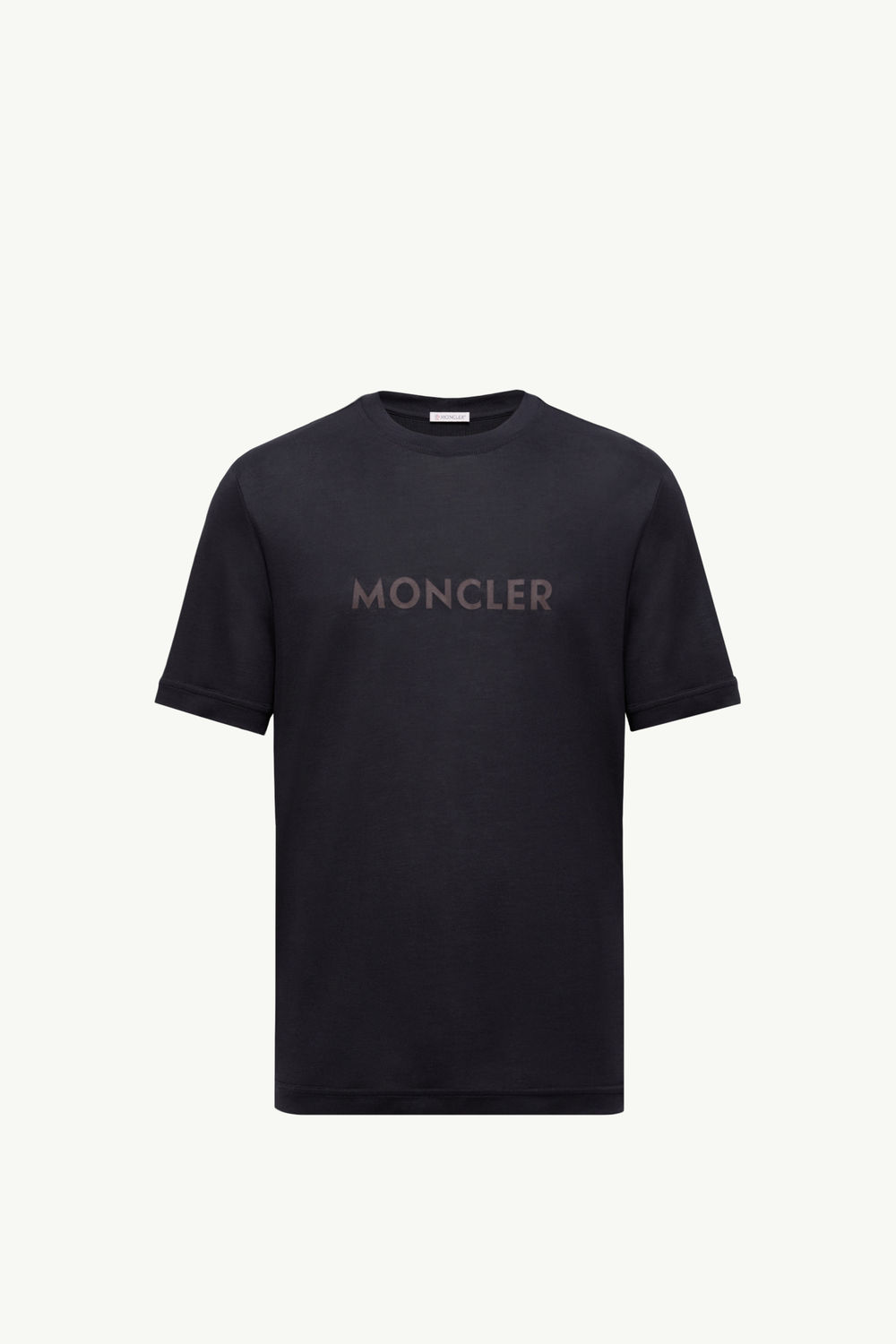 Logo T-Shirt Men Navy Blue Moncler 2