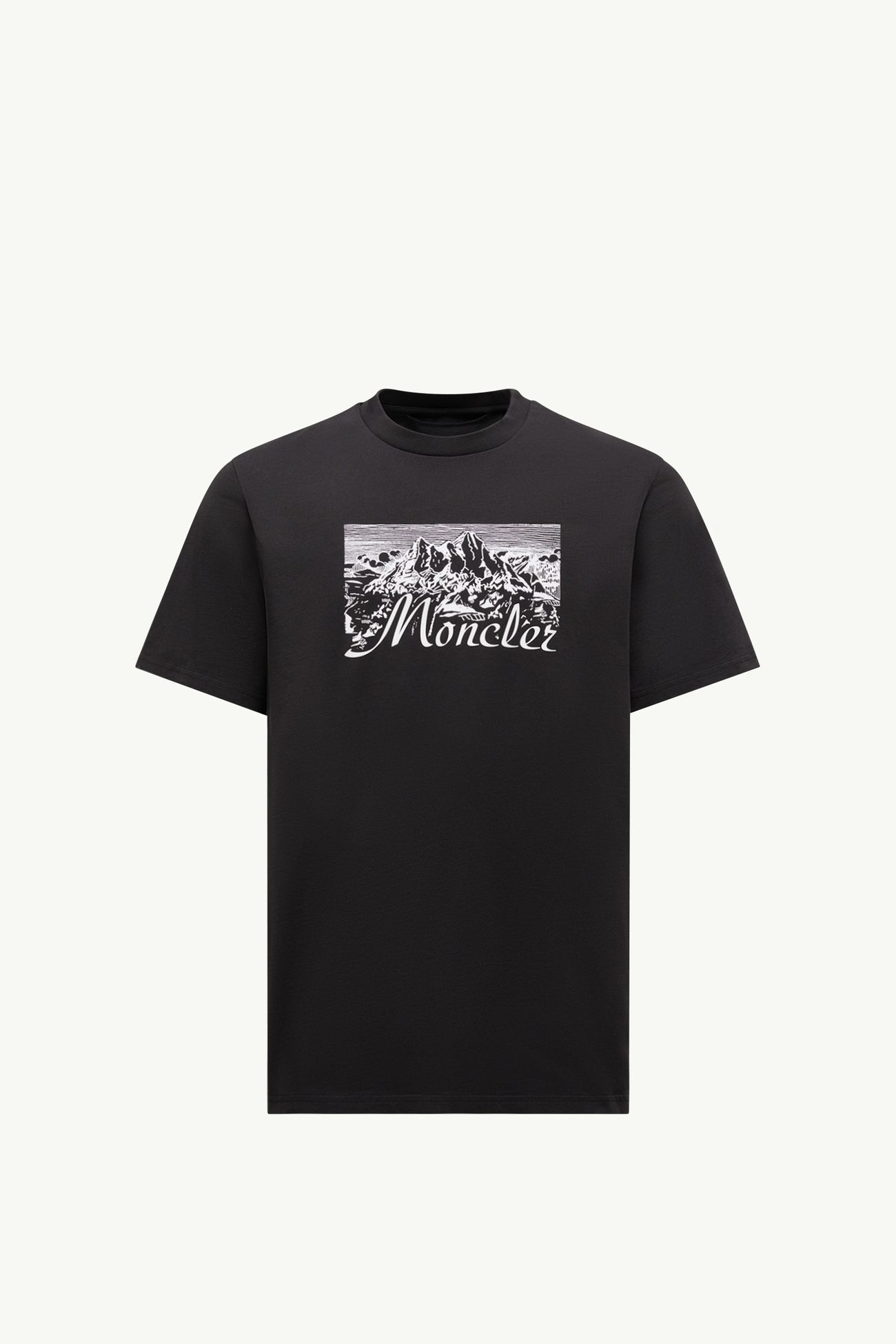 ブラック Tシャツ : Tシャツ＆ポロシャツ 向けの メンズ | モンクレール