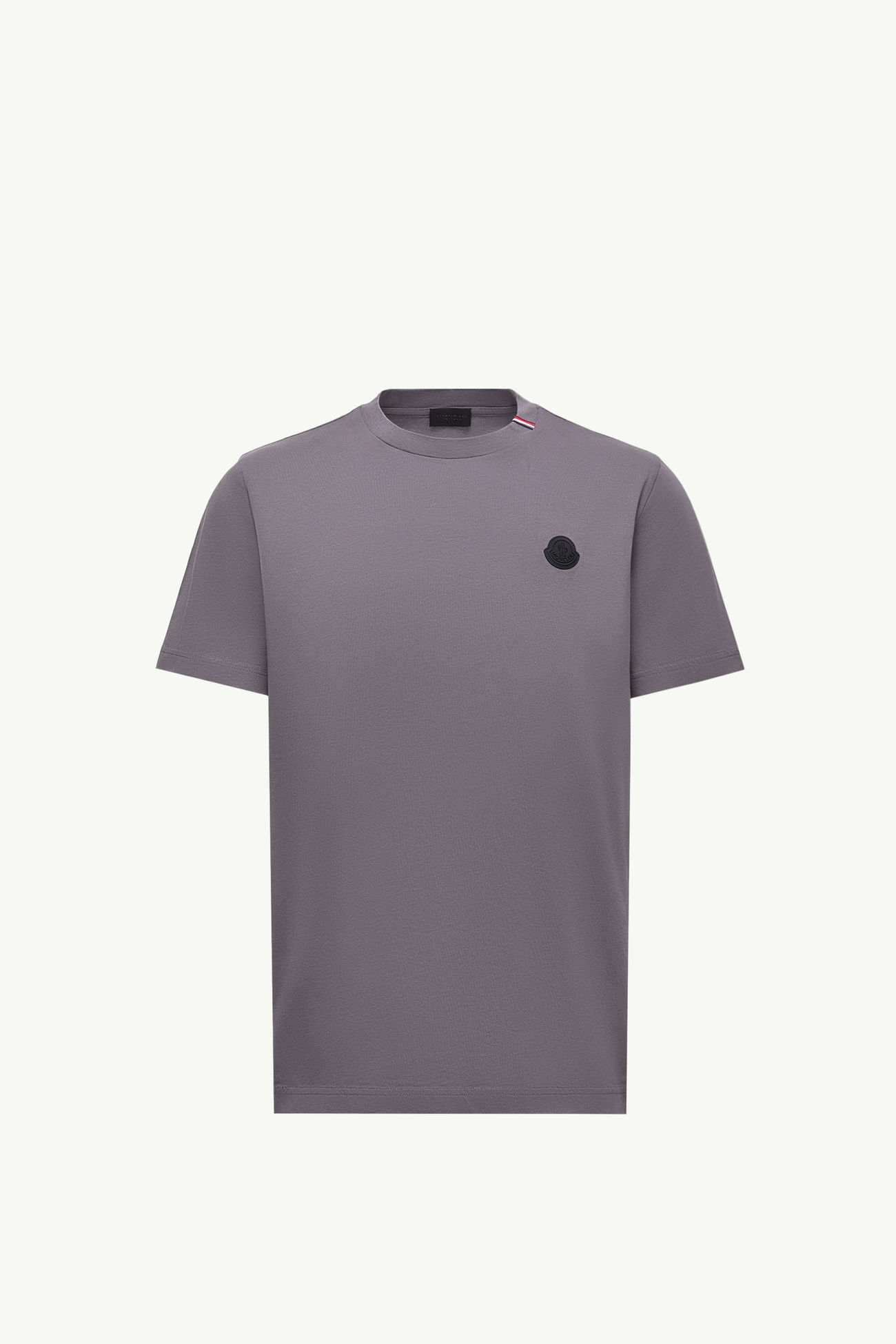 T-shirt in cotone Uomo Grigio Scuro Moncler 2