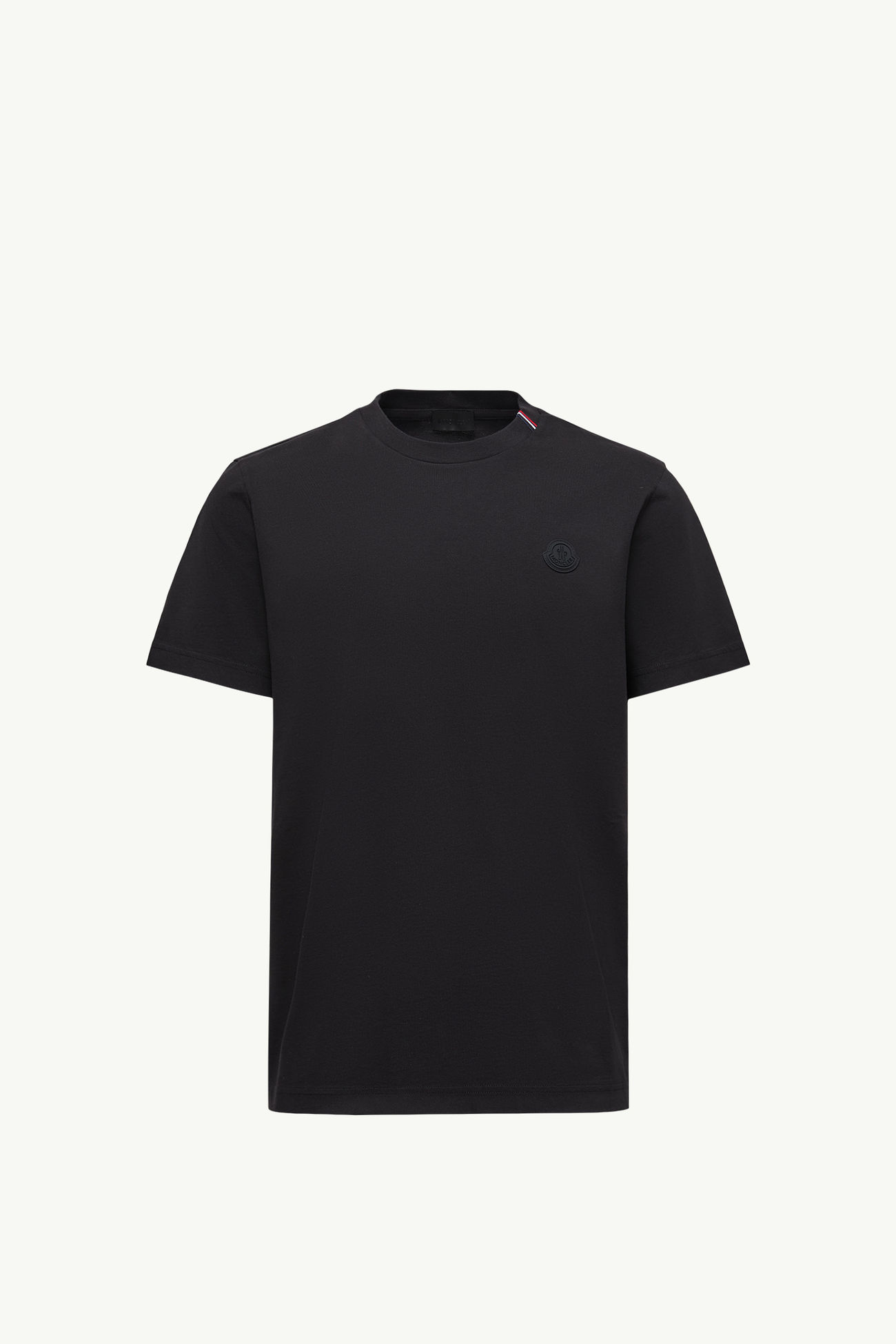 Camiseta de algodón Hombre Negro Moncler 2