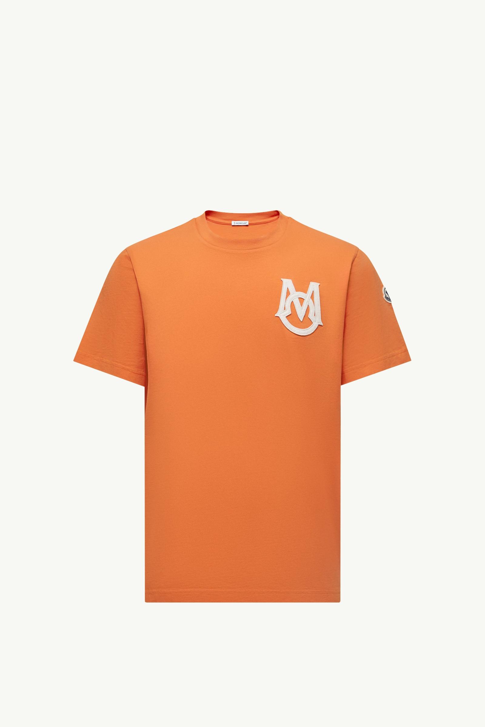Moncler オレンジ ポロシャツ　M A+ (新品・未使用(ワケあり))】7,8万 新品本物 モンクレール ゆるっと