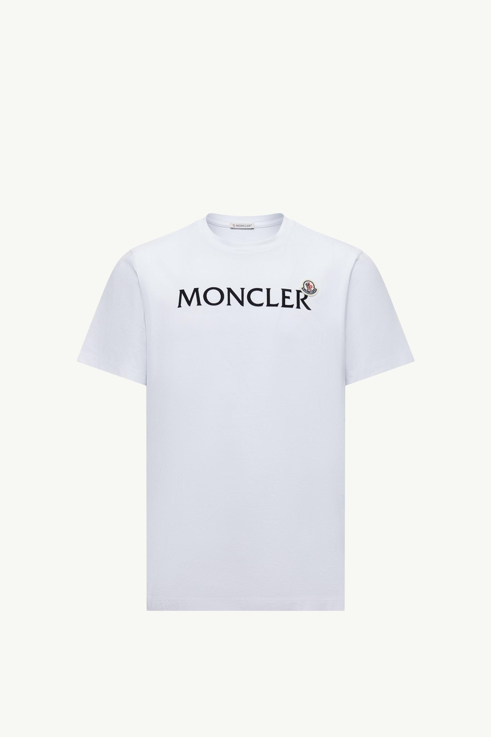 モンクレール ペイズリー ポケット Tシャツ WHITE Mサイズ MONCLER 