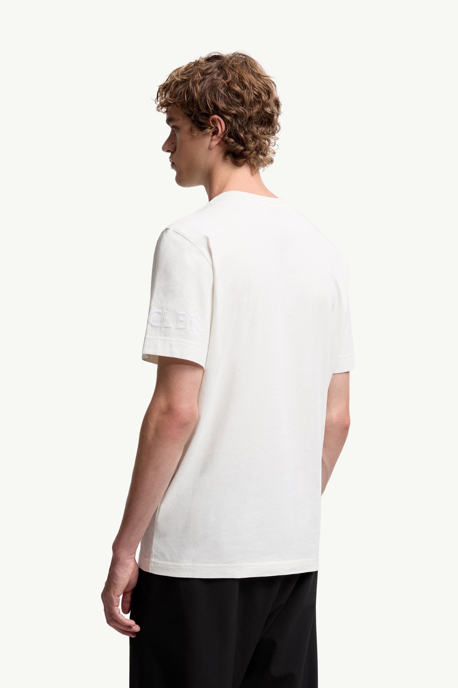 ホワイト Tシャツ : Tシャツ＆ポロシャツ 向けの メンズ | モンクレール