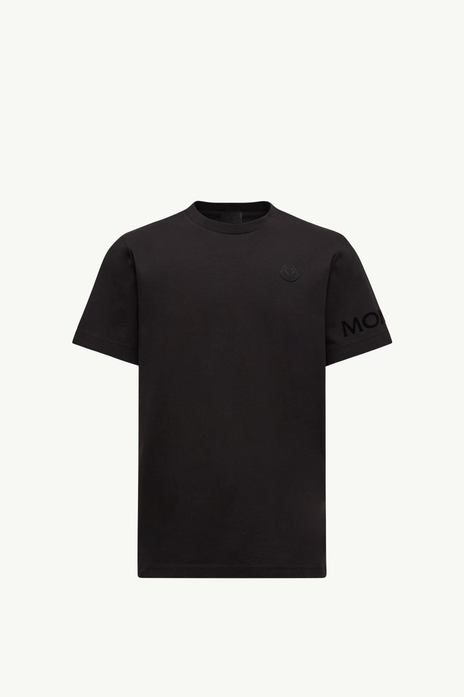 MONCLER ブラック Tシャツ Mサイズ ブラック Tシャツ : Tシャツ 