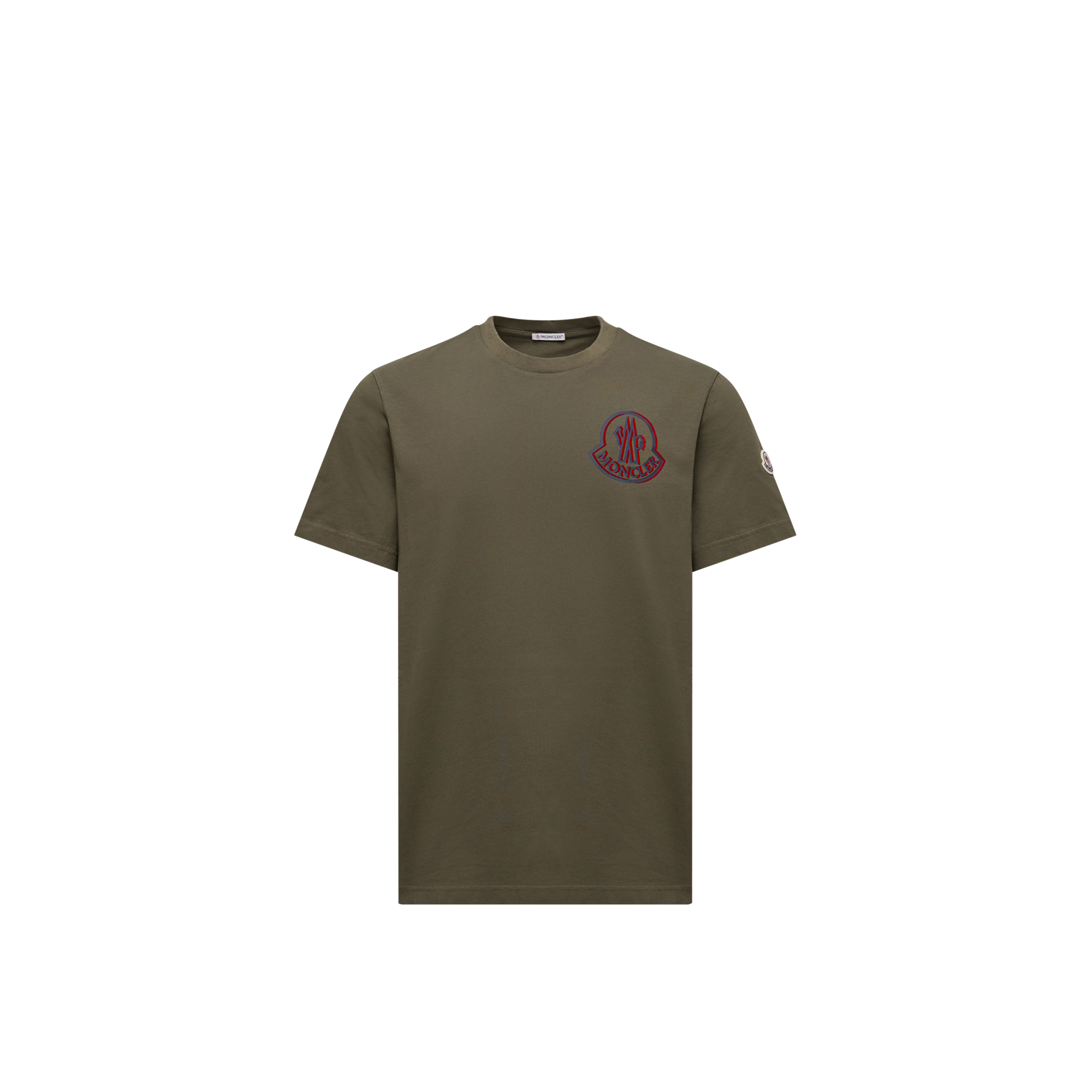 Moncler Collection - Men's T-Shirt - Cotton - Green - L