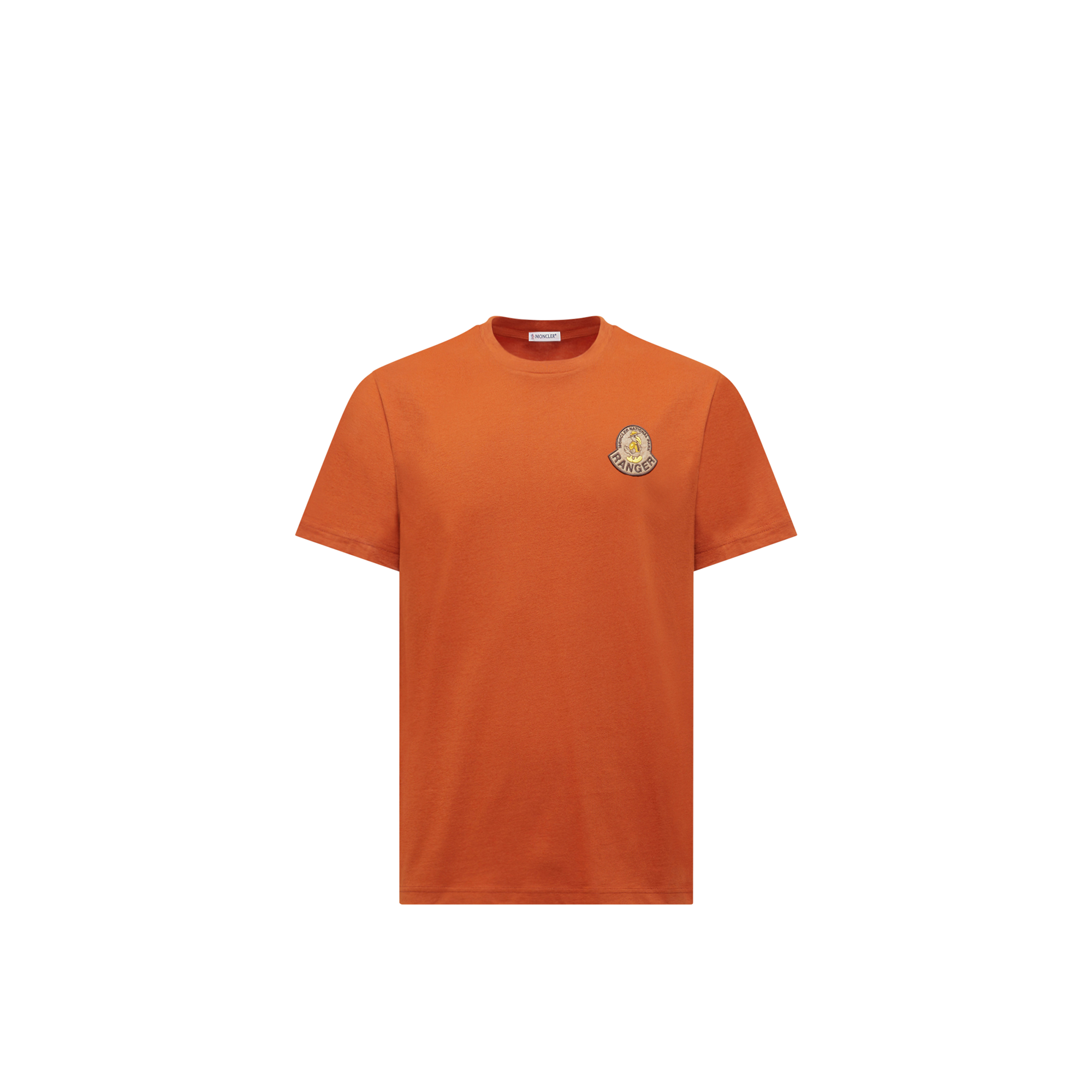 Moncler Collection Men's Cotton T-Shirt - Orange - M