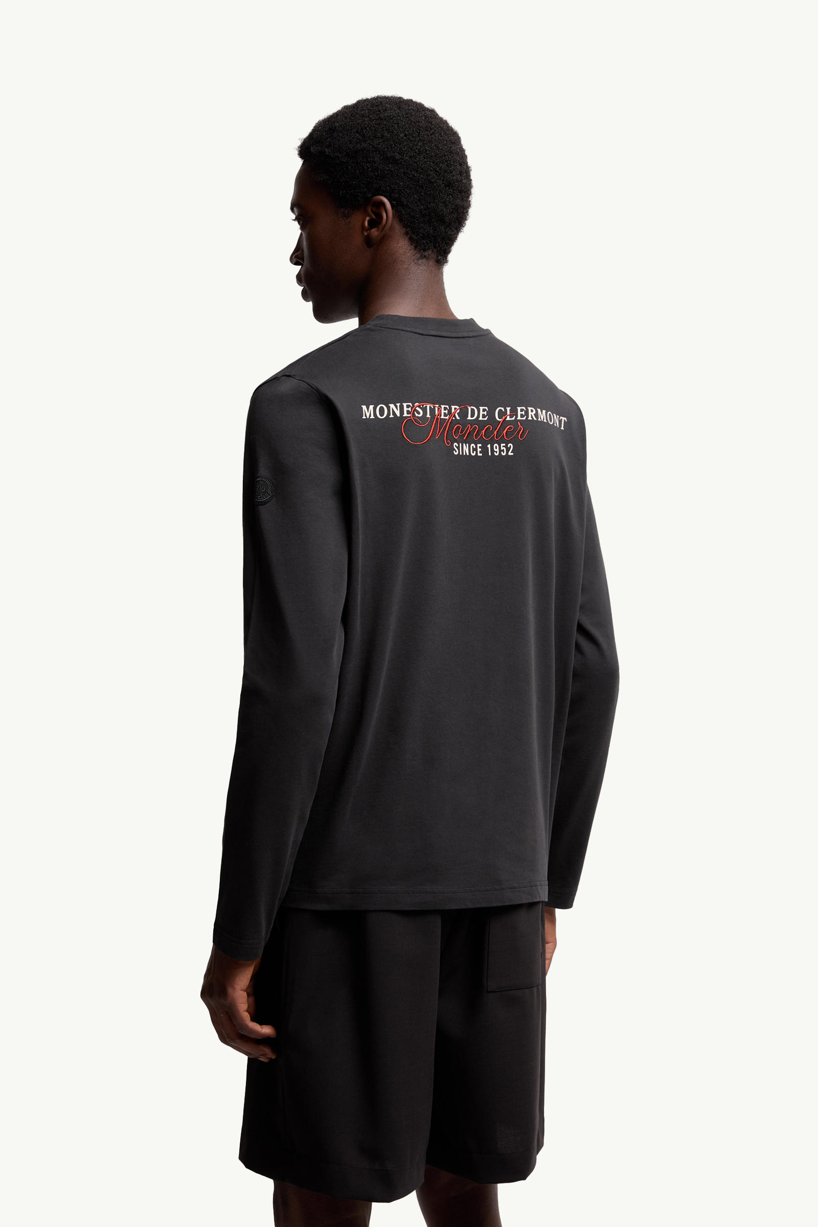 ブラック ロングスリーブTシャツ : Tシャツ＆ポロシャツ 向けの メンズ 