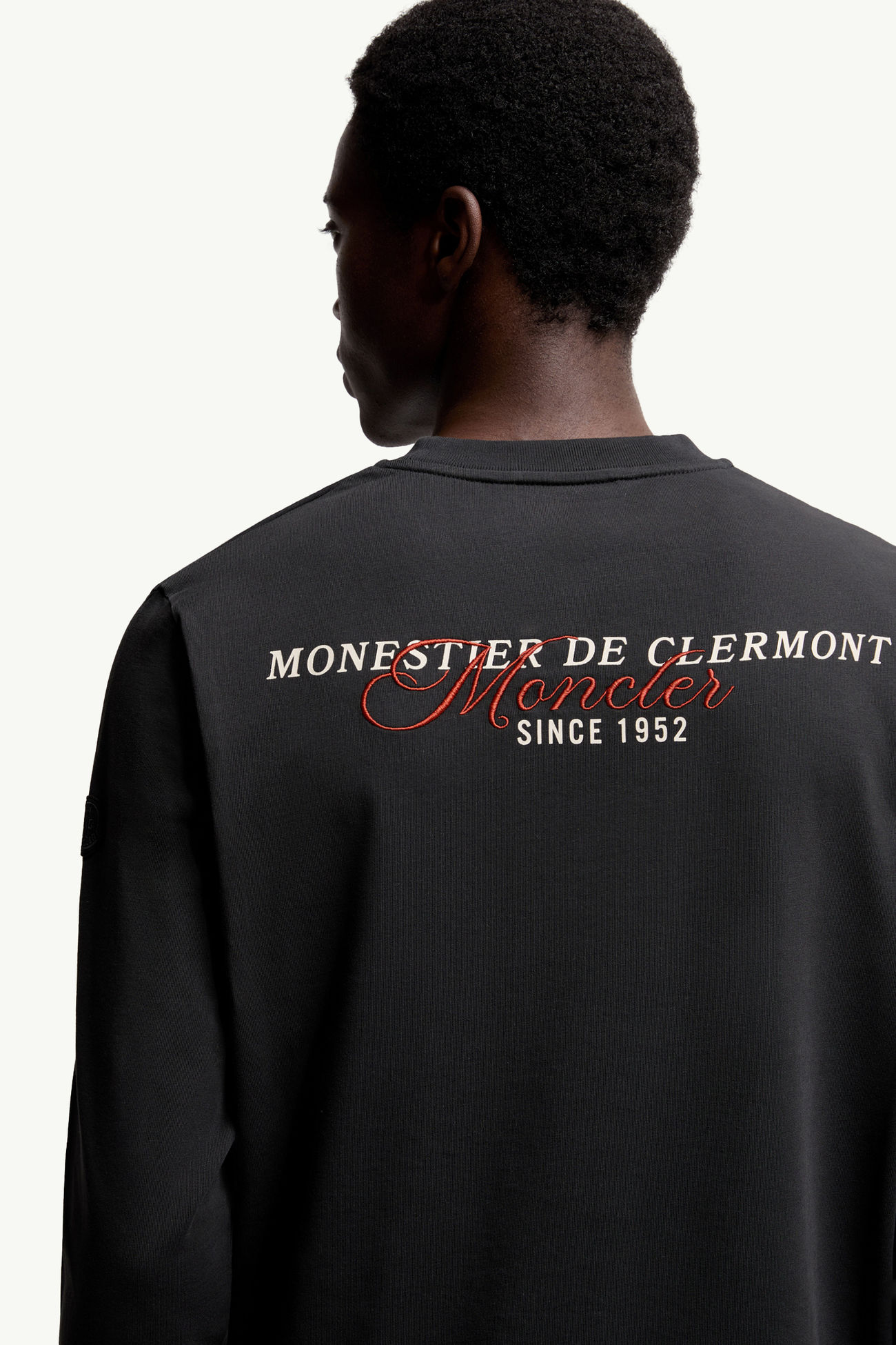 ロングスリーブTシャツ メンズ ブラック Moncler 5