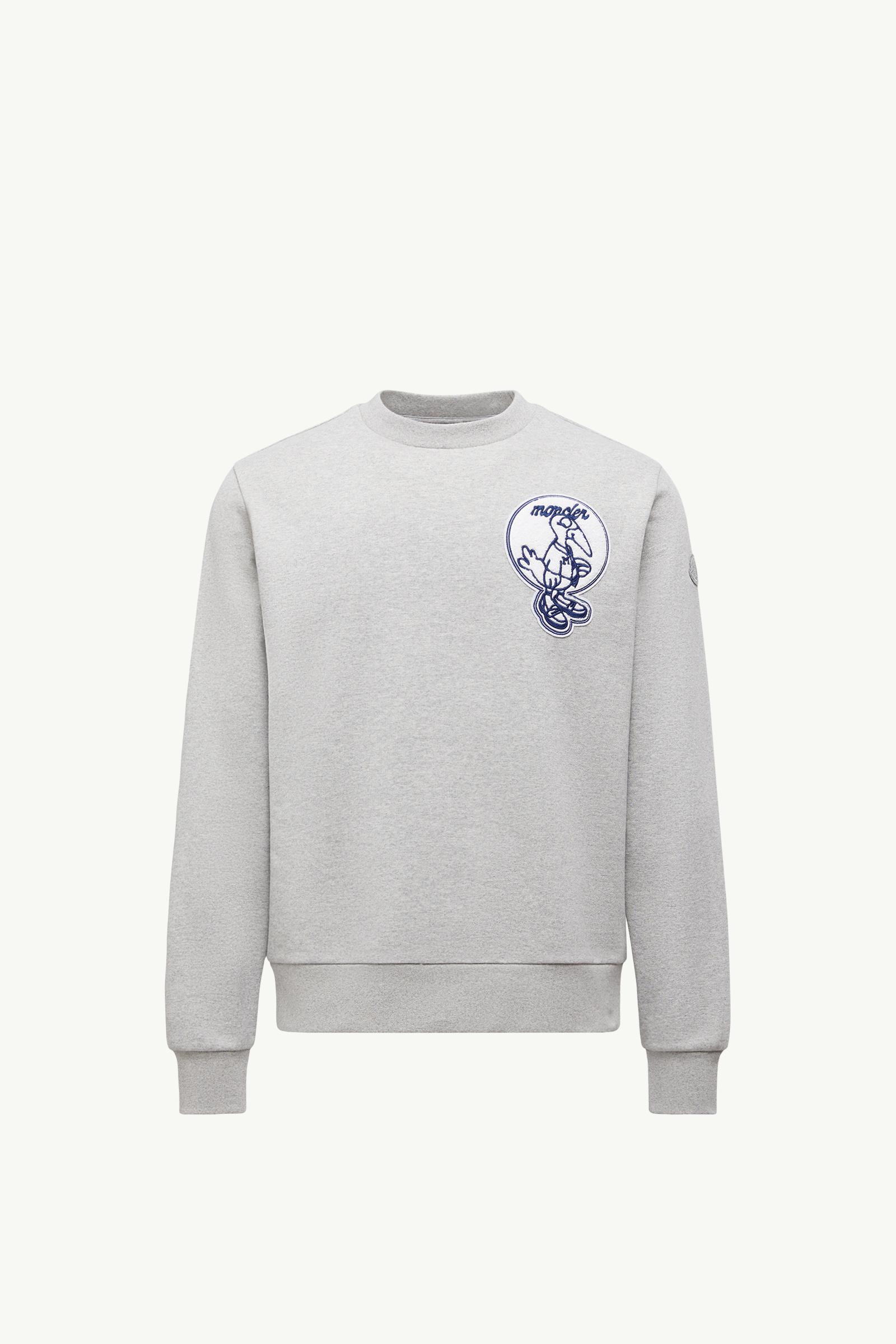 Mascot Patch Cotton Sweatshirt_findInBoutique_image