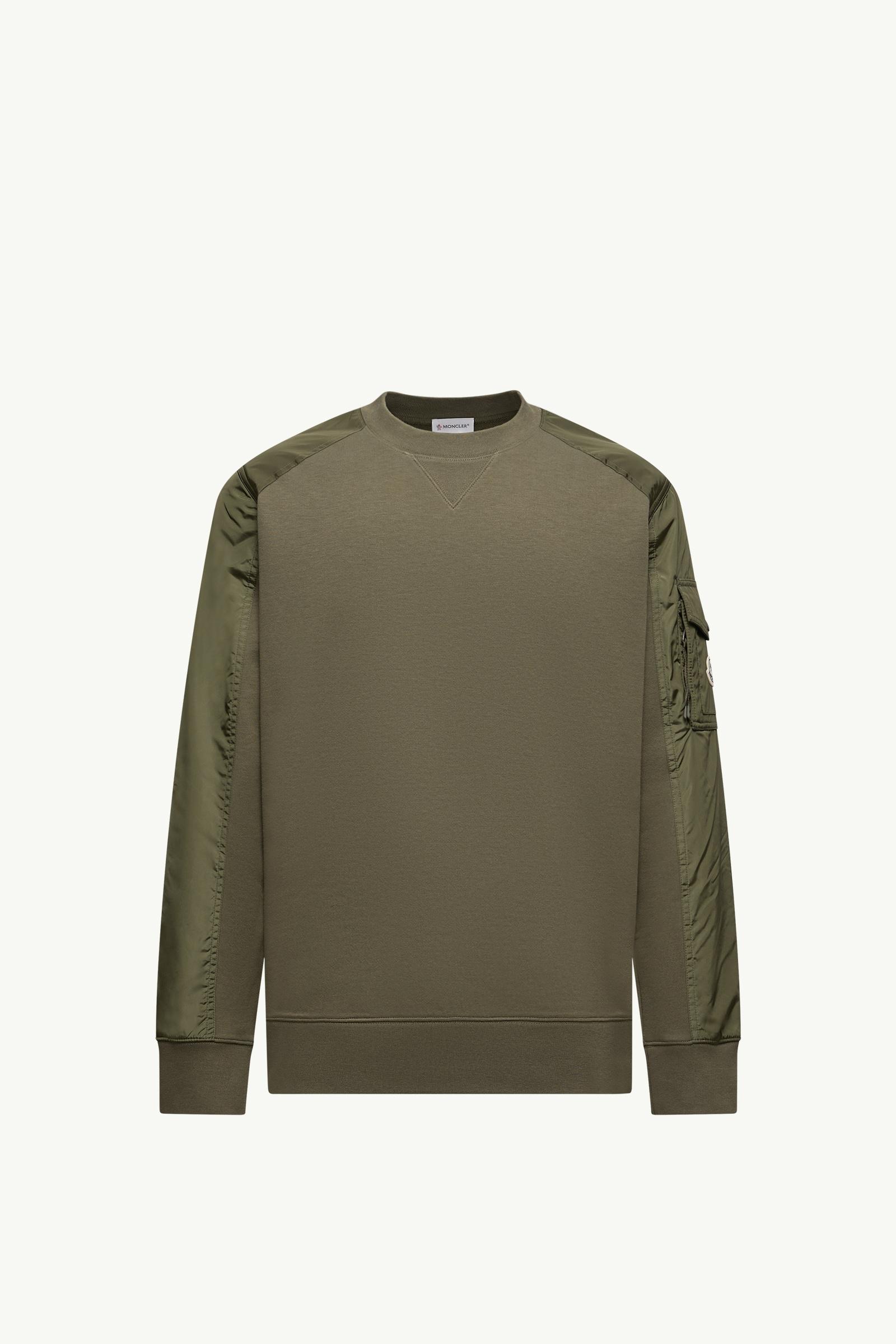 オリーブグリーン スウェットシャツ : Sweatshirts 向けの Men