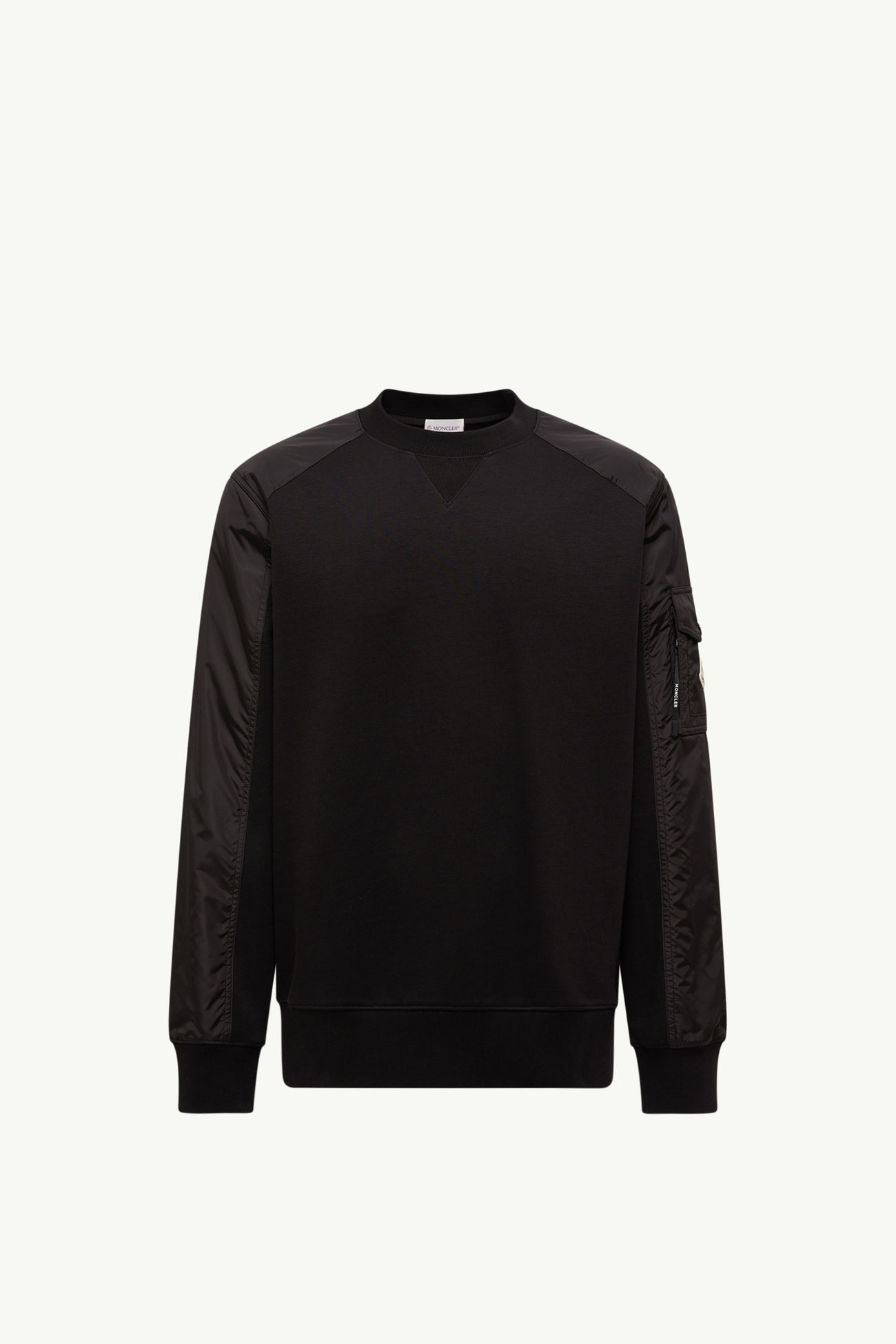 Sudadera de mezcla de algodón Hombre Negro Moncler 2