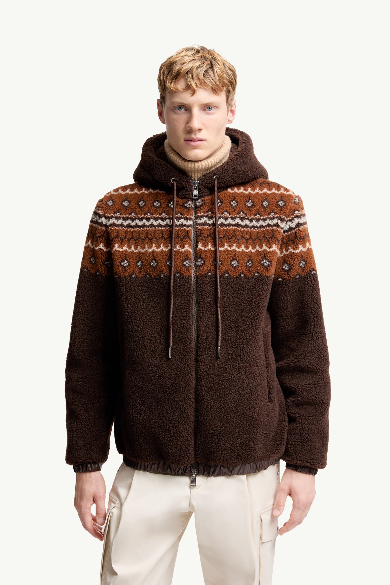 ブラウン フーディー : Sweatshirts 向けの Men | モンクレール