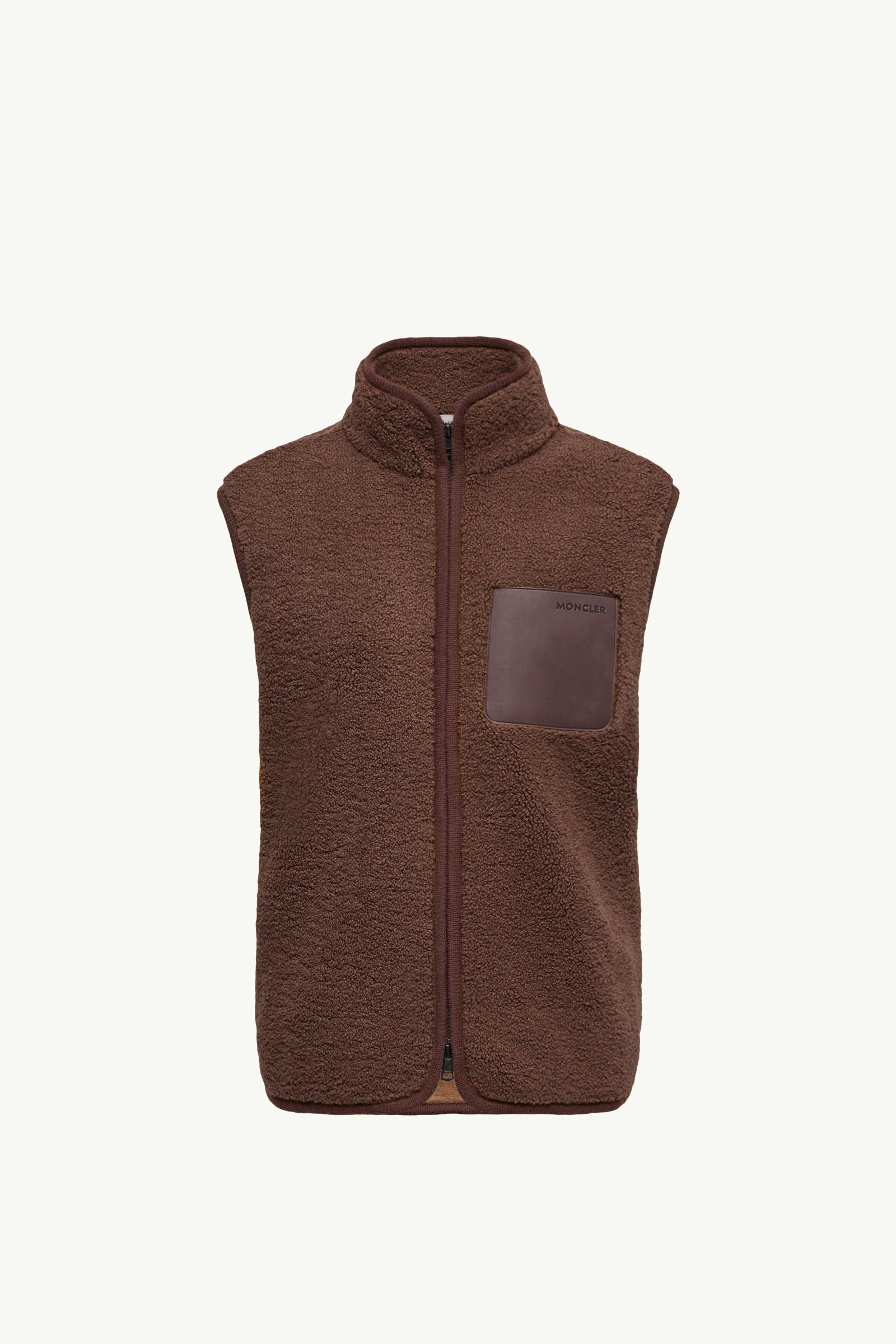 Nubuck-Trimmed Teddy Gilet_findInBoutique_image