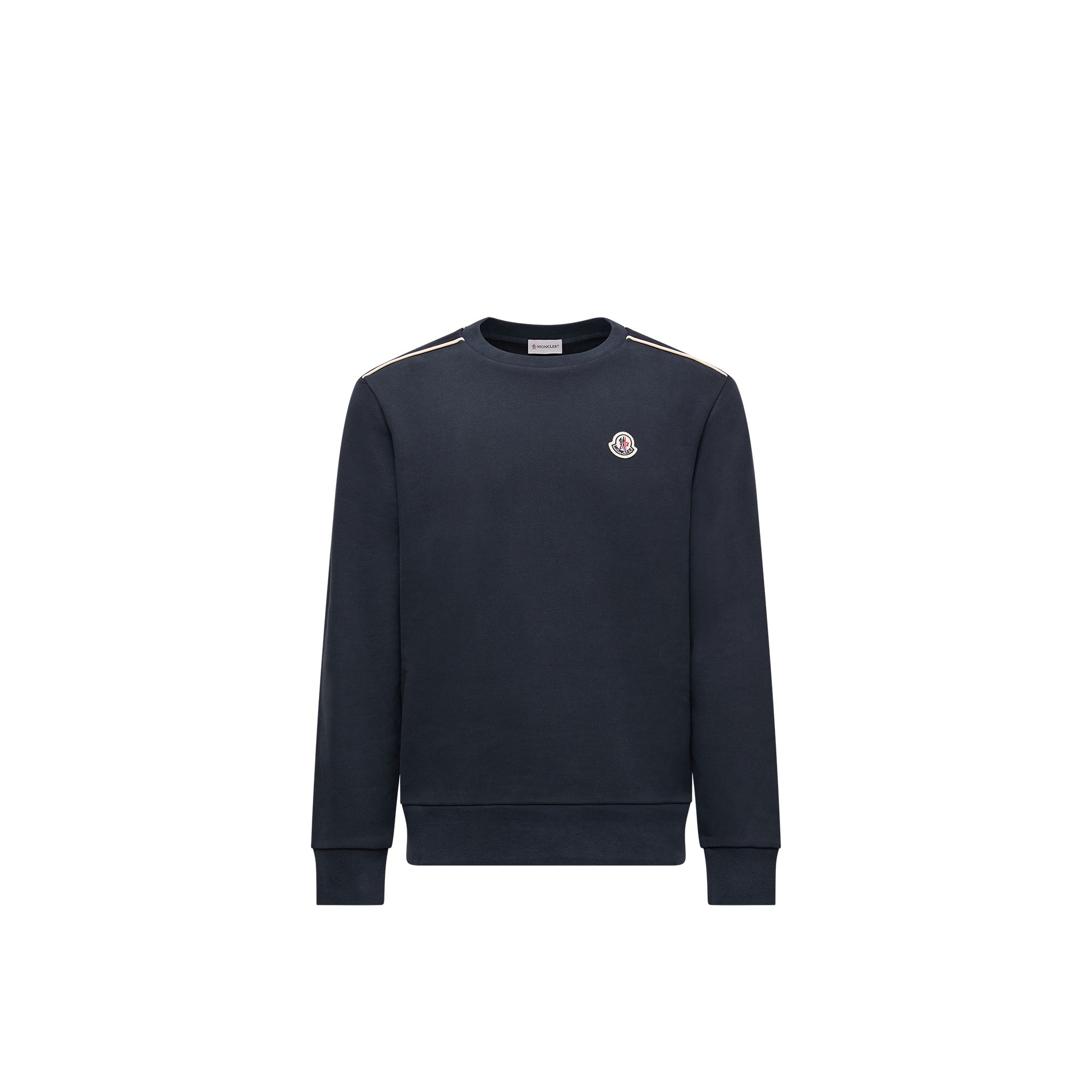 MONCLER COLLECTION Men's Cotton Sweatshirt - Blue - Size L