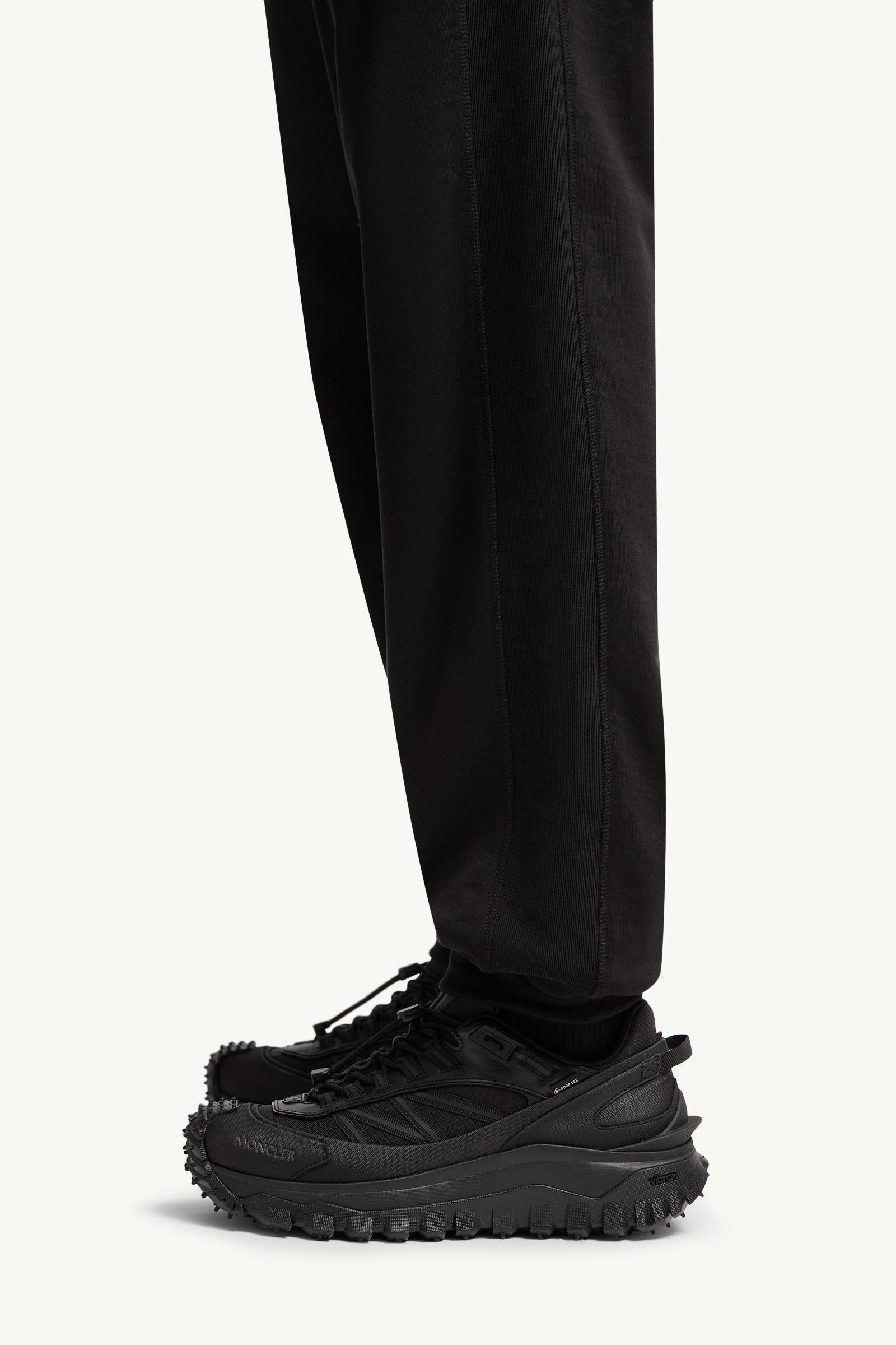 Cotton Track Pants Men Black Moncler 1