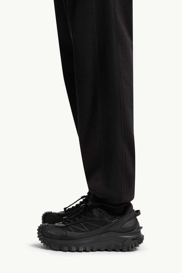 Cotton Track Pants Men Black Moncler 1
