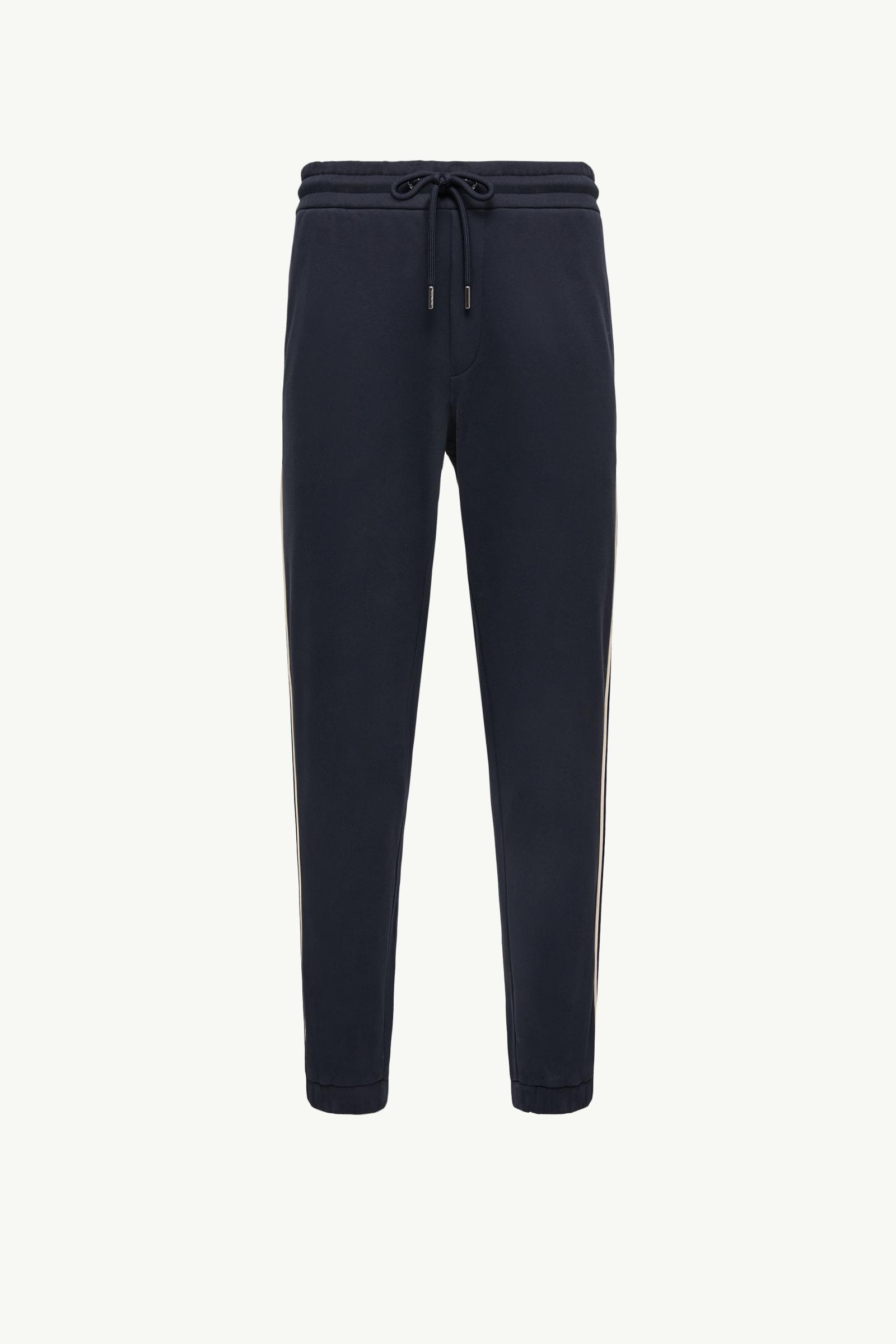 Stripe-Trimmed Cotton Sweattrousers_findInBoutique_image