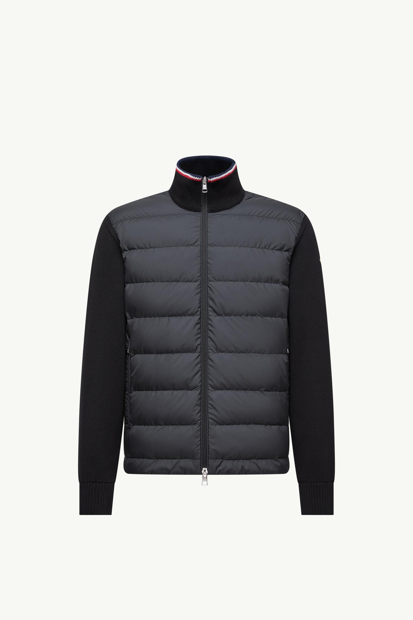 モンクレール　ニット　カーディガン　メンズ MONCLER モンクレール ダウン カーディガン メンズ ニット ウール