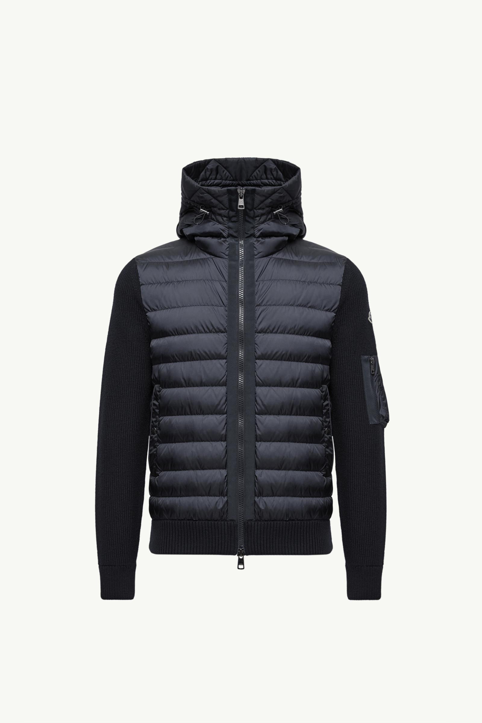 夾層拉鏈開襟毛衣_findInBoutique_image