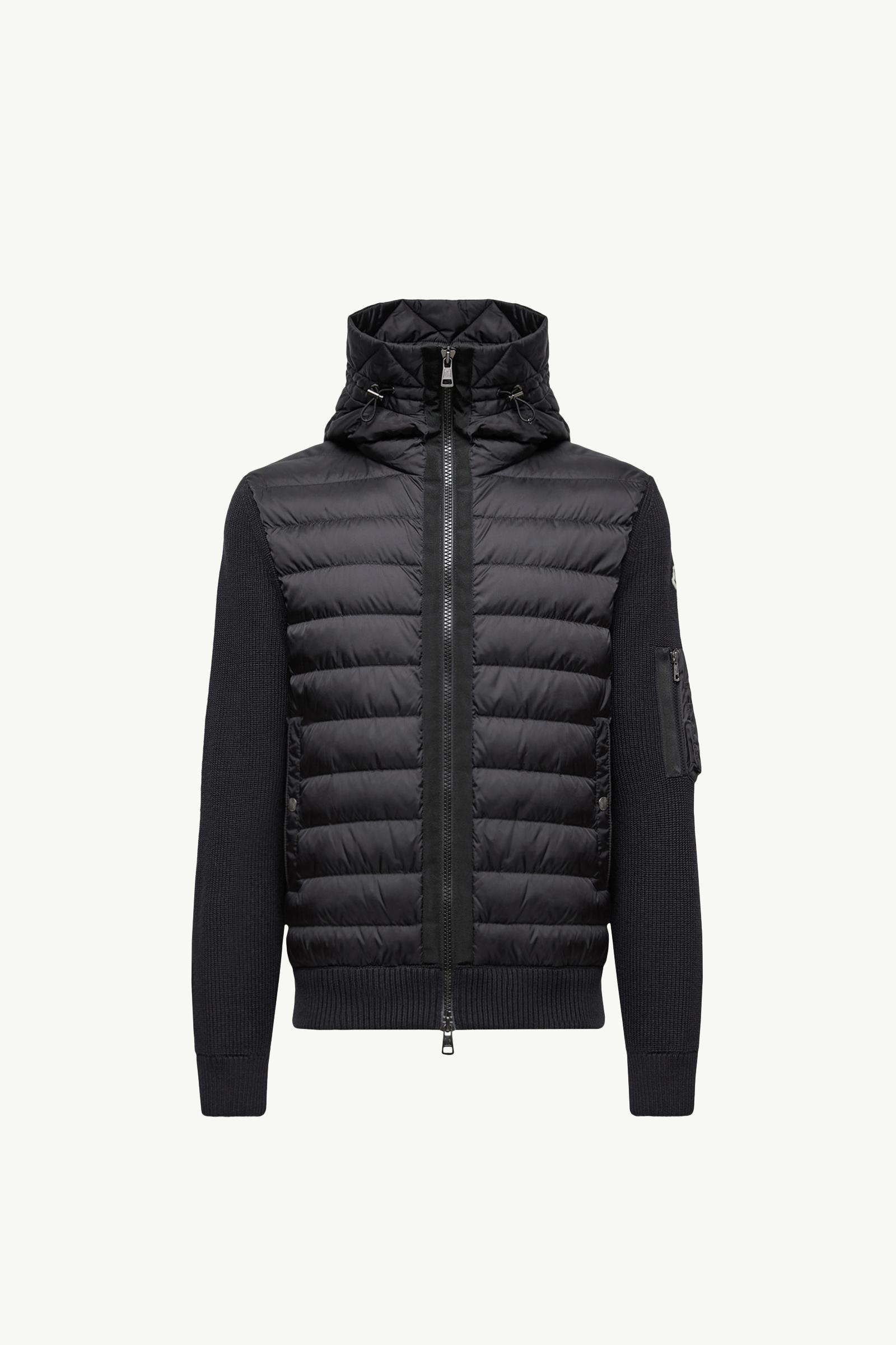 ブラック カーディガン : セーター＆カーディガン 向けの MONCLER 