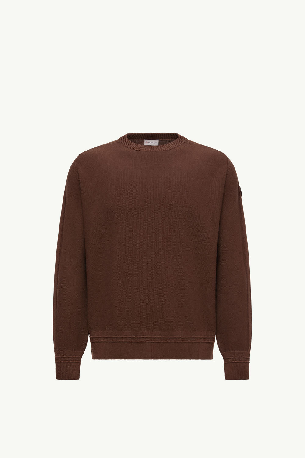 Wool Jumper Men Taupe Moncler 2