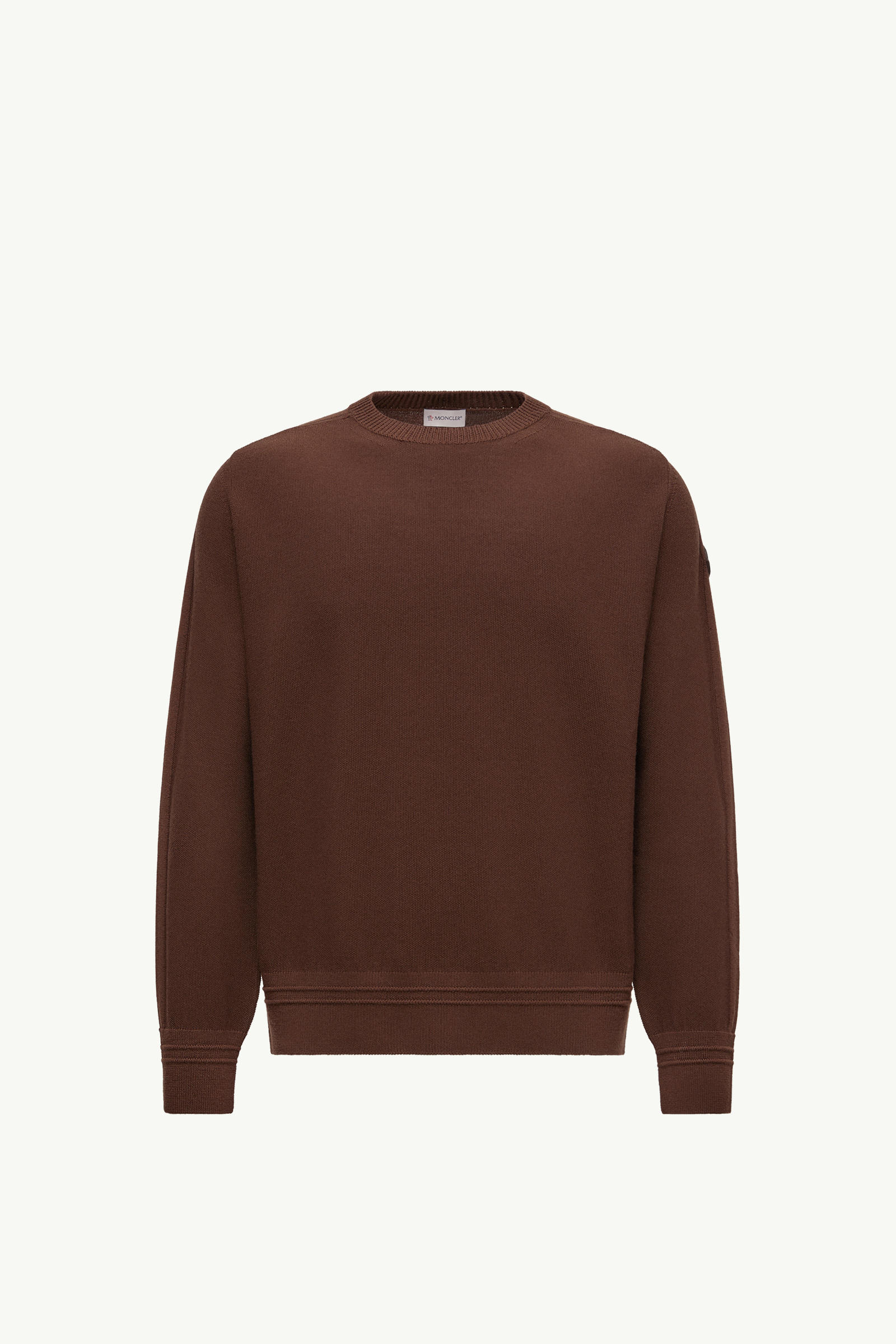Wool Jumper Men Taupe Moncler 2