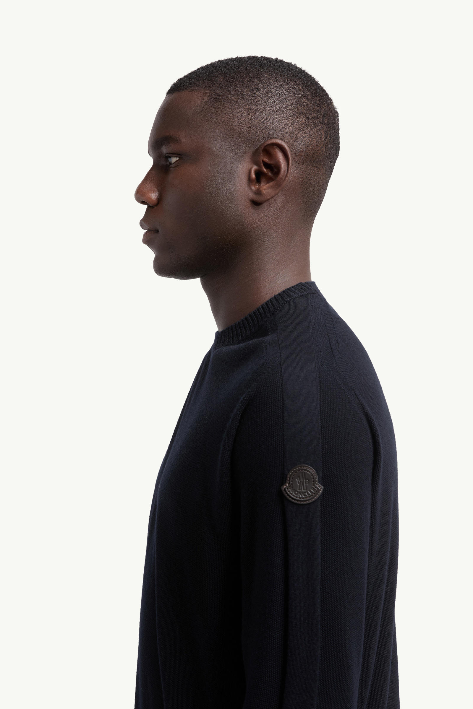 Wool Jumper Men Blue Moncler 1