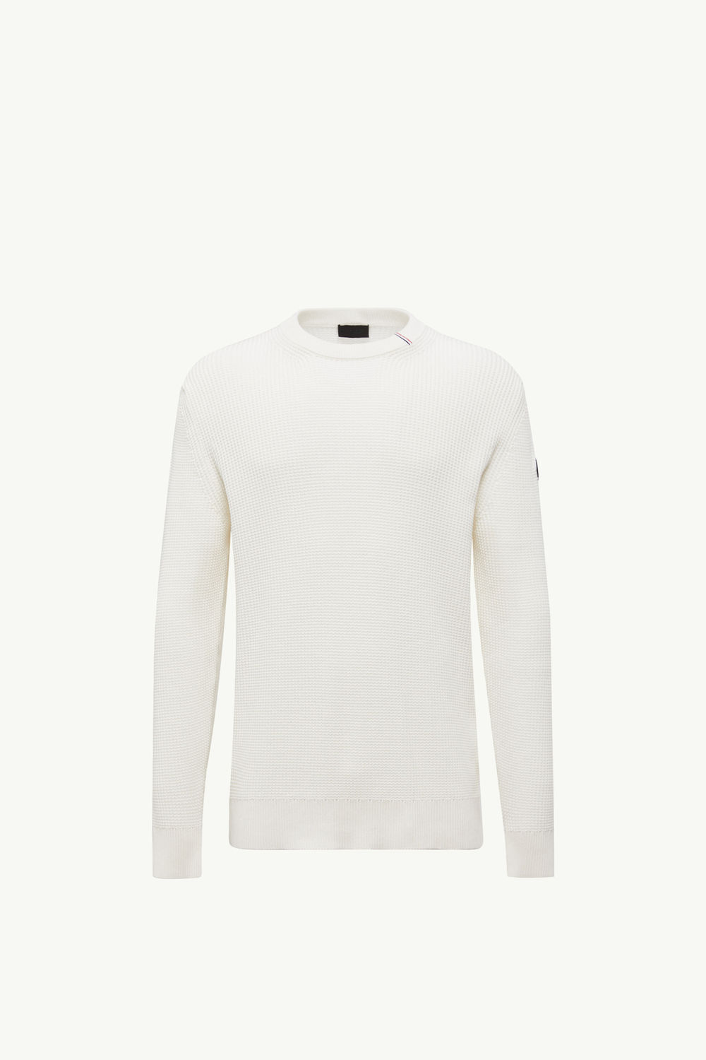 Cotton Jumper Men White Moncler 2