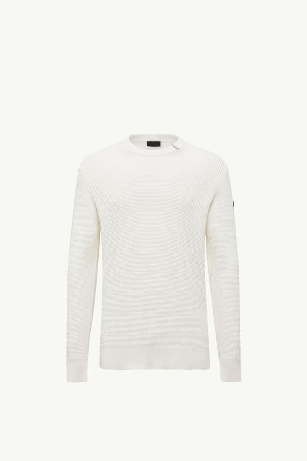 Pullover aus Baumwolle Herren Weiß Moncler 2