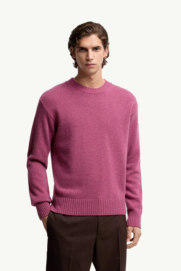 Wool & Cashmere Jumper Men Pink Moncler 3