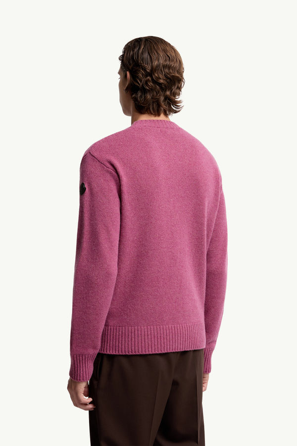 Wool & Cashmere Jumper Men Pink Moncler 4