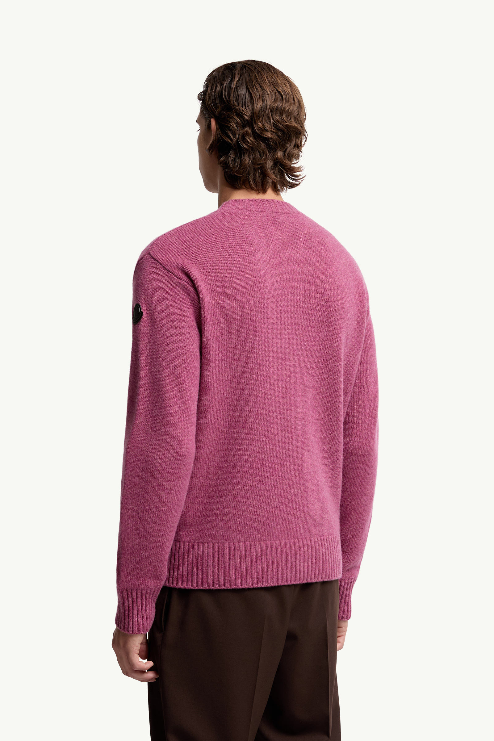 Wool & Cashmere Jumper Men Pink Moncler 4
