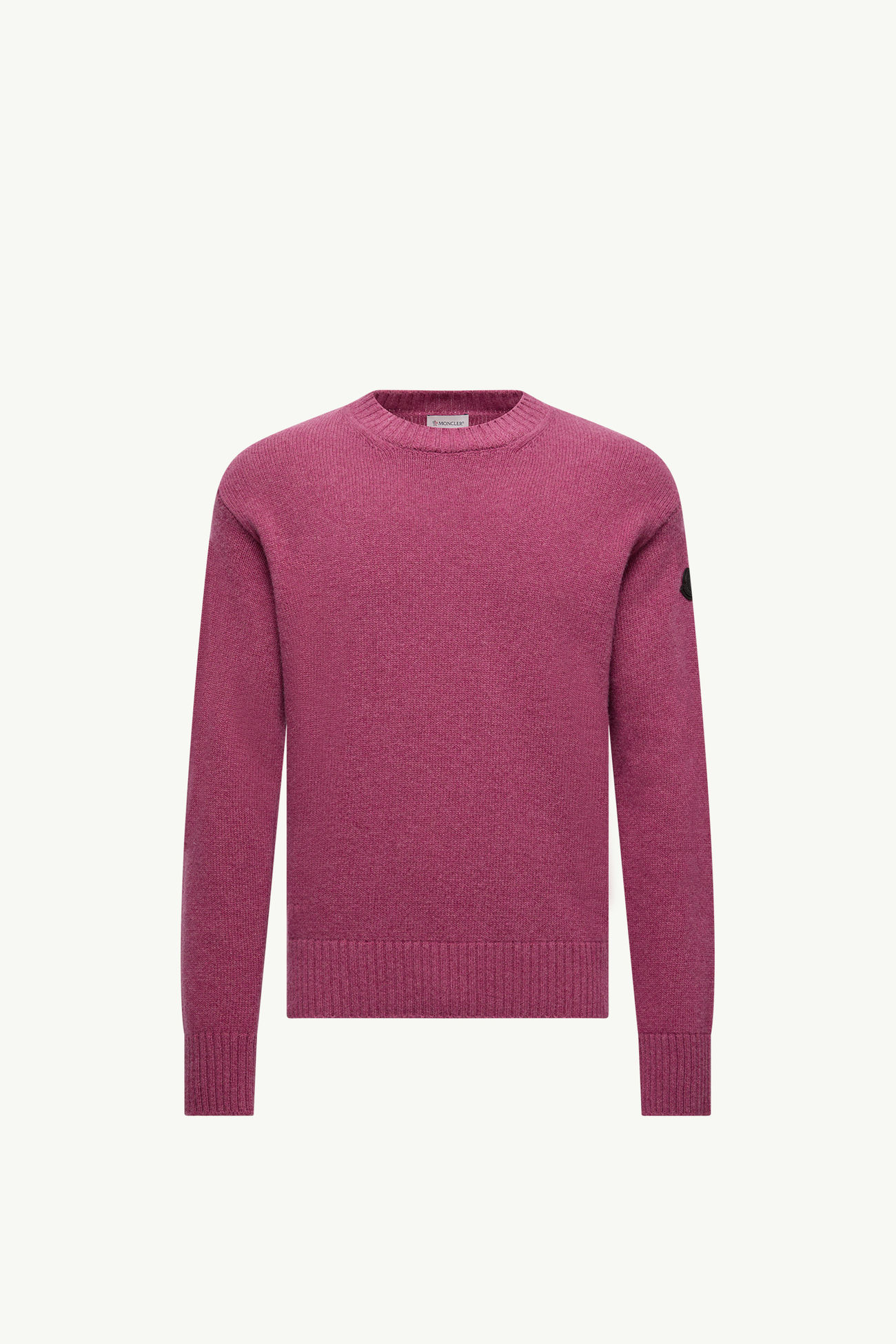Jersey de lana y cachemira Hombre Rosado Moncler 2