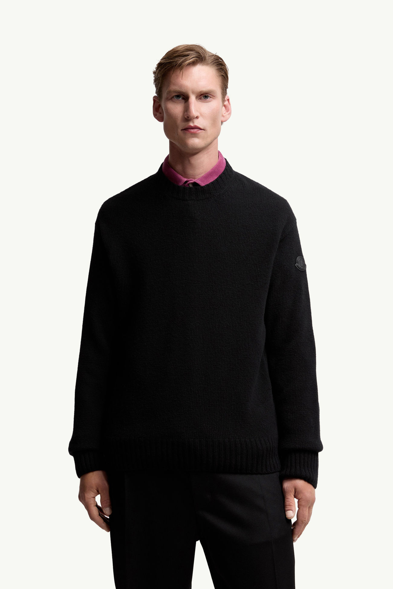 Jersey de lana y cachemira Hombre Negro Moncler 3
