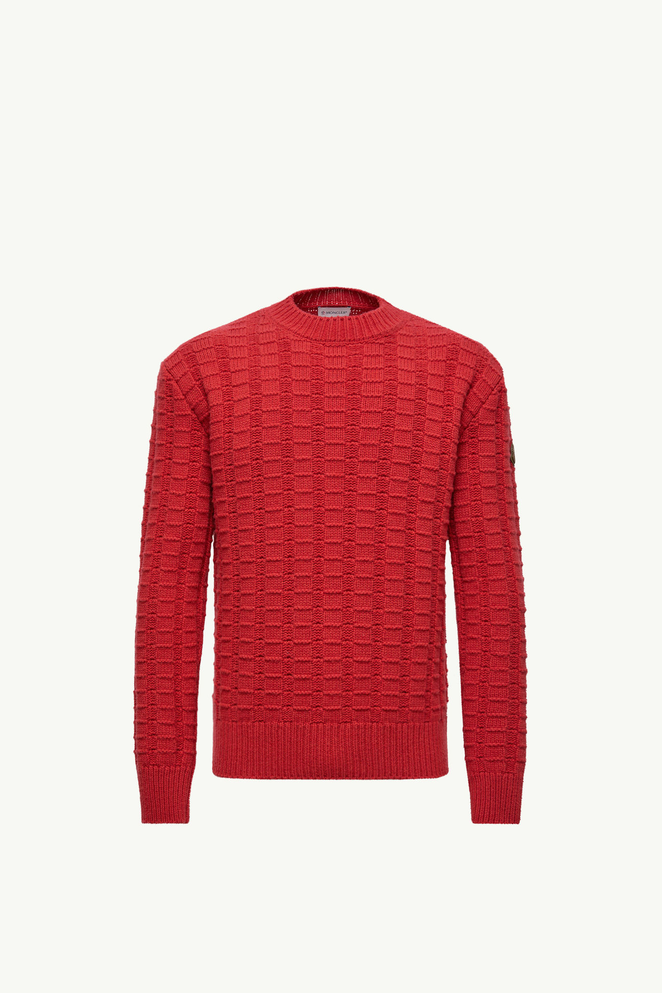 Jersey de lana y cachemira Hombre Rojo Moncler 2