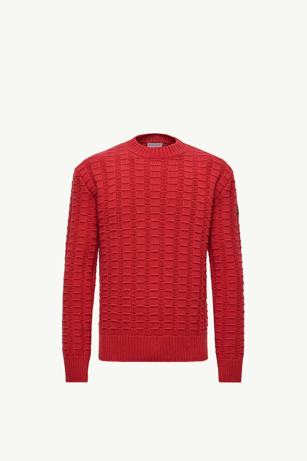 Wool & Cashmere Jumper Men Red Moncler 2